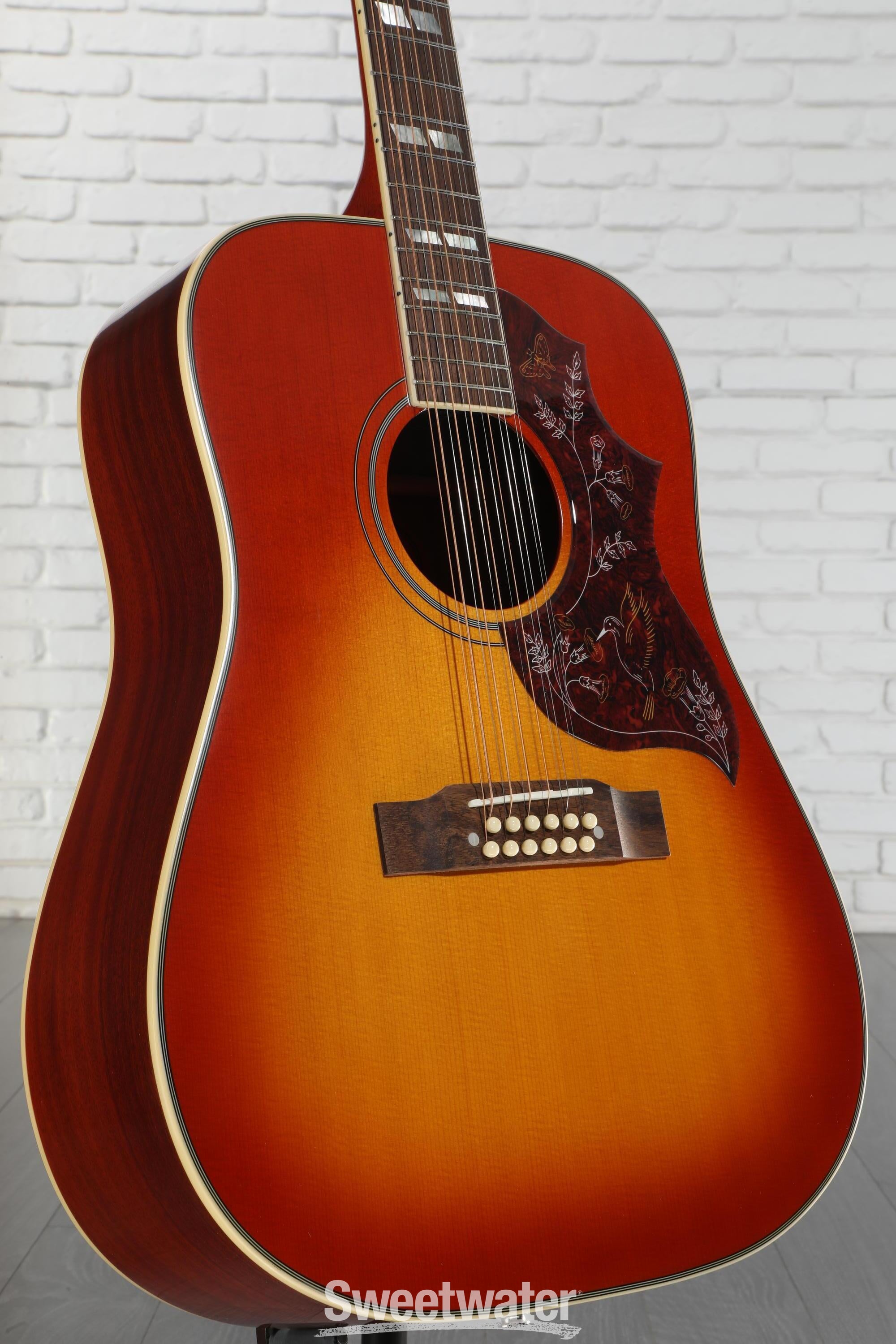 Epiphone Hummingbird 12-string Acoustic-electric Guitar - Aged