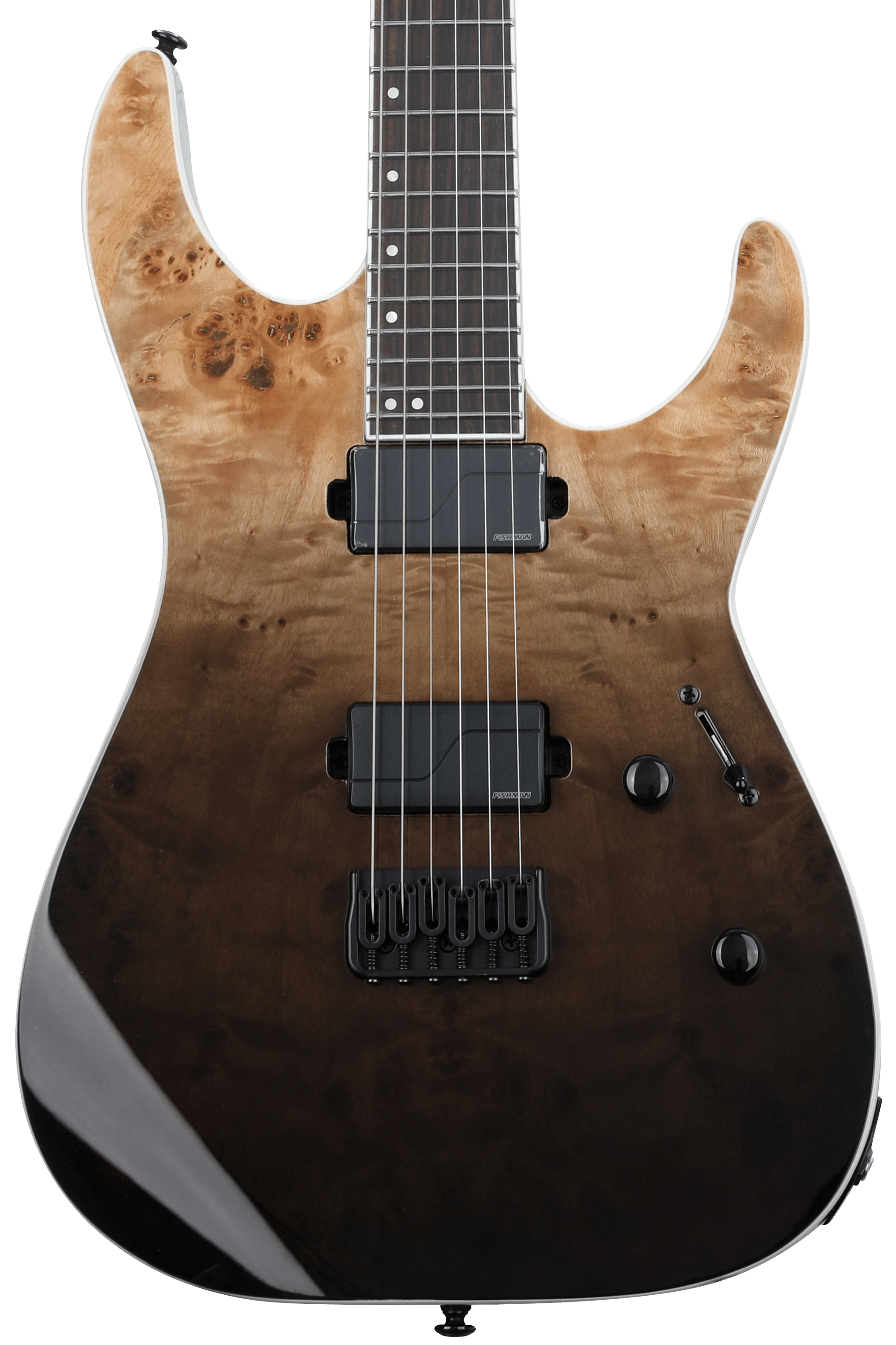 ESP LTD M-1007 Multi-Scale - See Thru Black Satin | Sweetwater