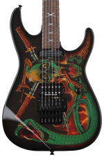 Photo of ESP George Lynch Signature - Skull and Snakes
