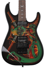 Photo of ESP George Lynch Signature - Skull and Snakes