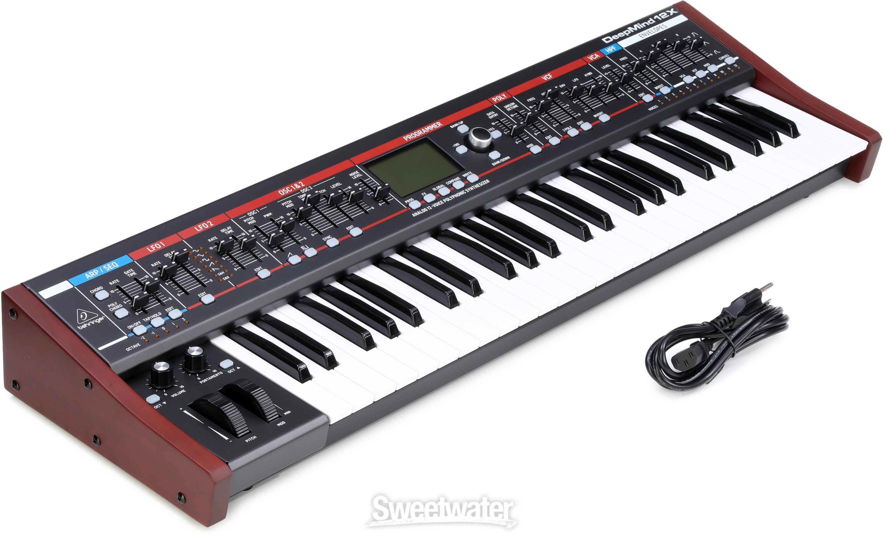 Behringer DeepMind 12X Polyphonic Analog Synthesizer Reviews