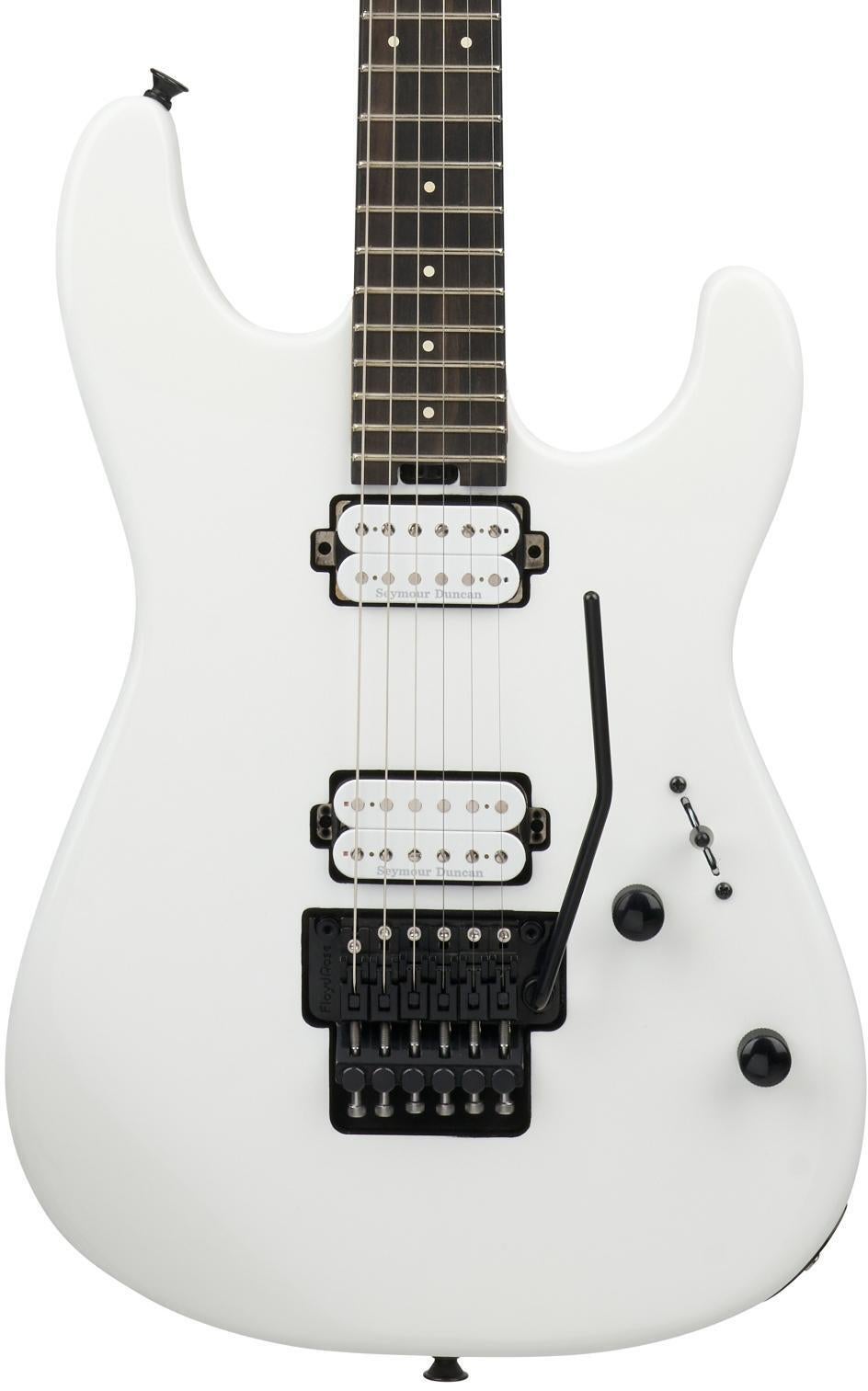 Charvel Pro-Mod Plus SC1 HH FR Electric Guitar - Snow White