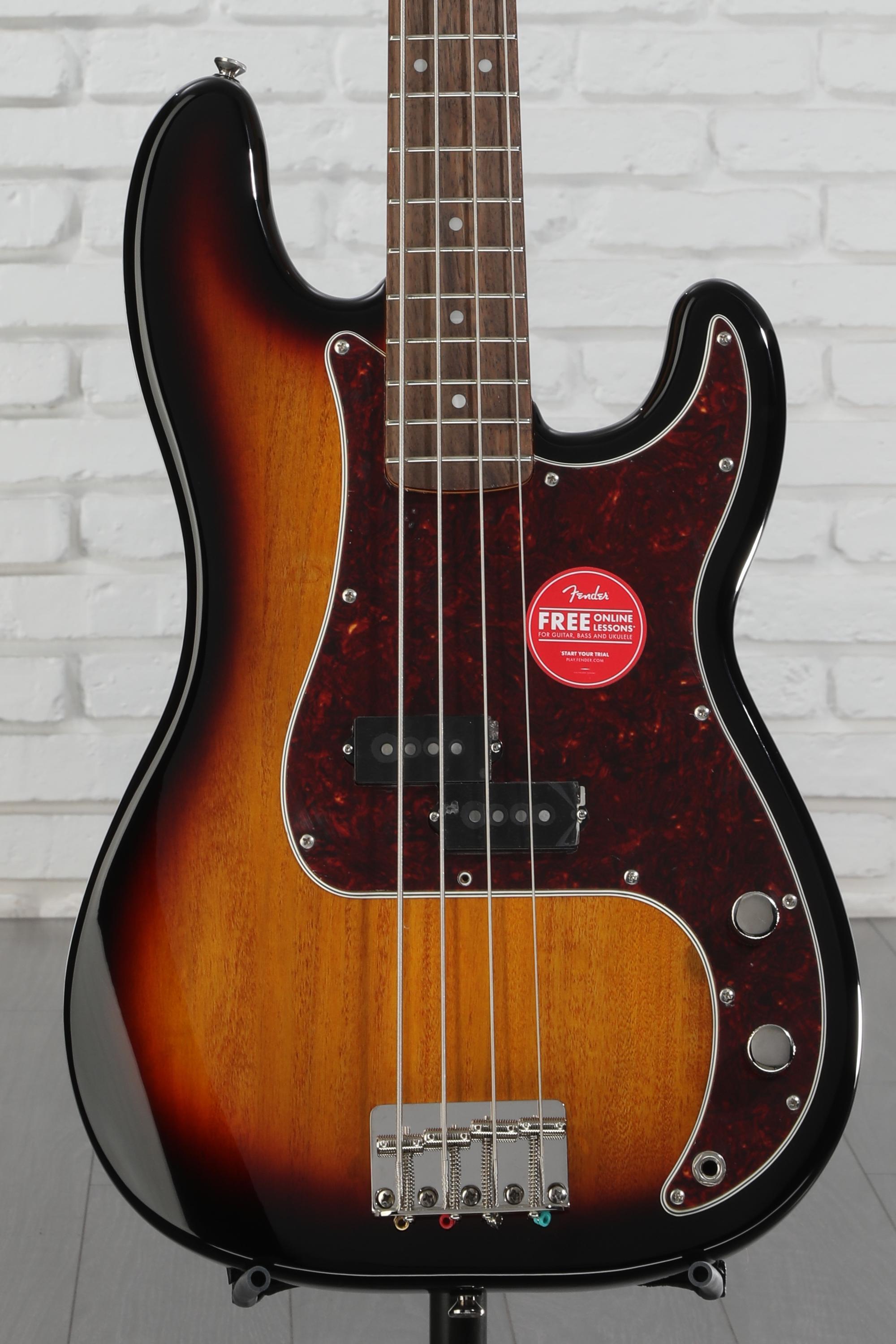 【K】SQUIER Classic Vibe '60s P-Bass Squier Classic Vibe '60s Precision Bass - 3-Tone Sunburst