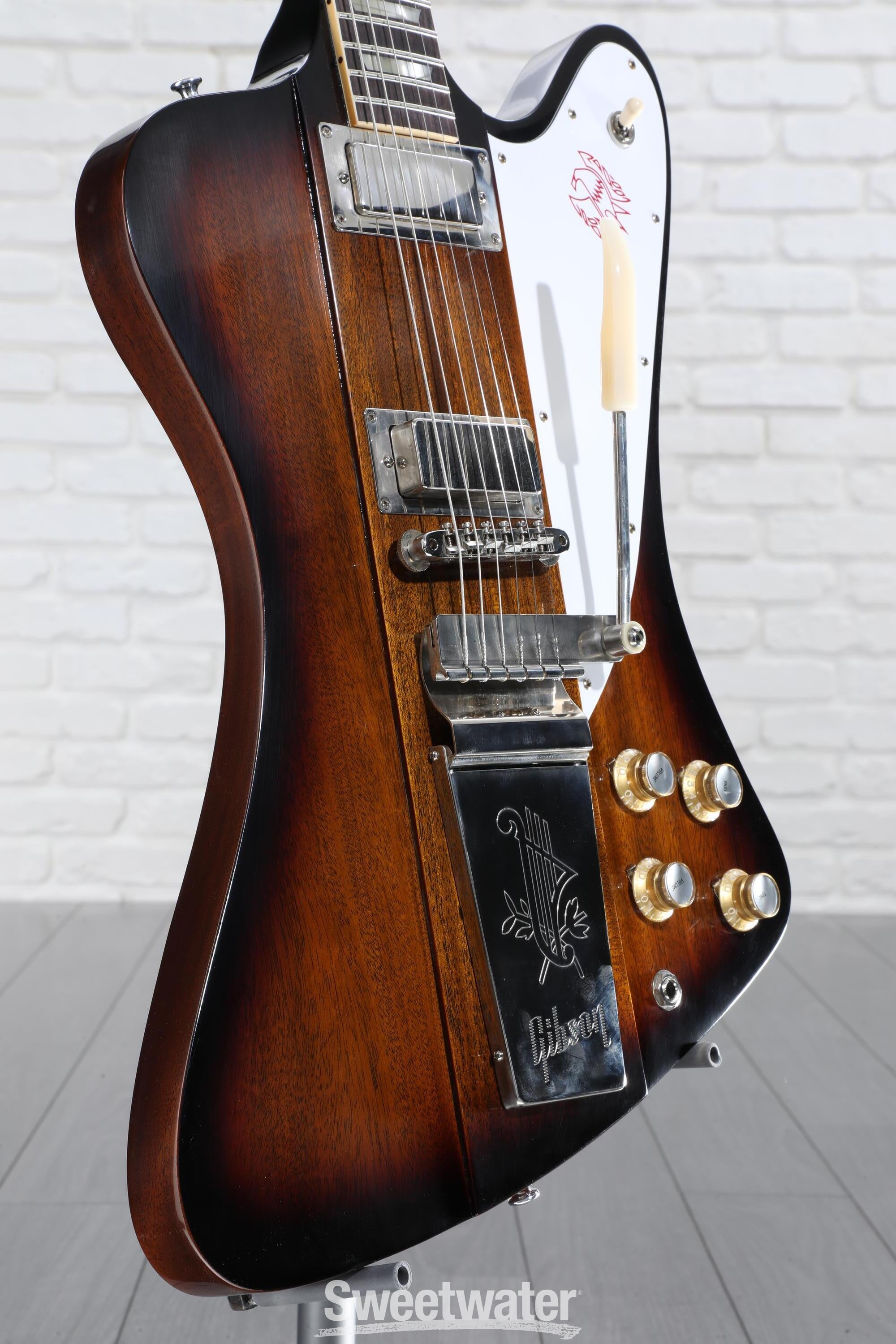 Gibson Custom 1963 Firebird V with Maestro Vibrola VOS - Vintage Sunburst