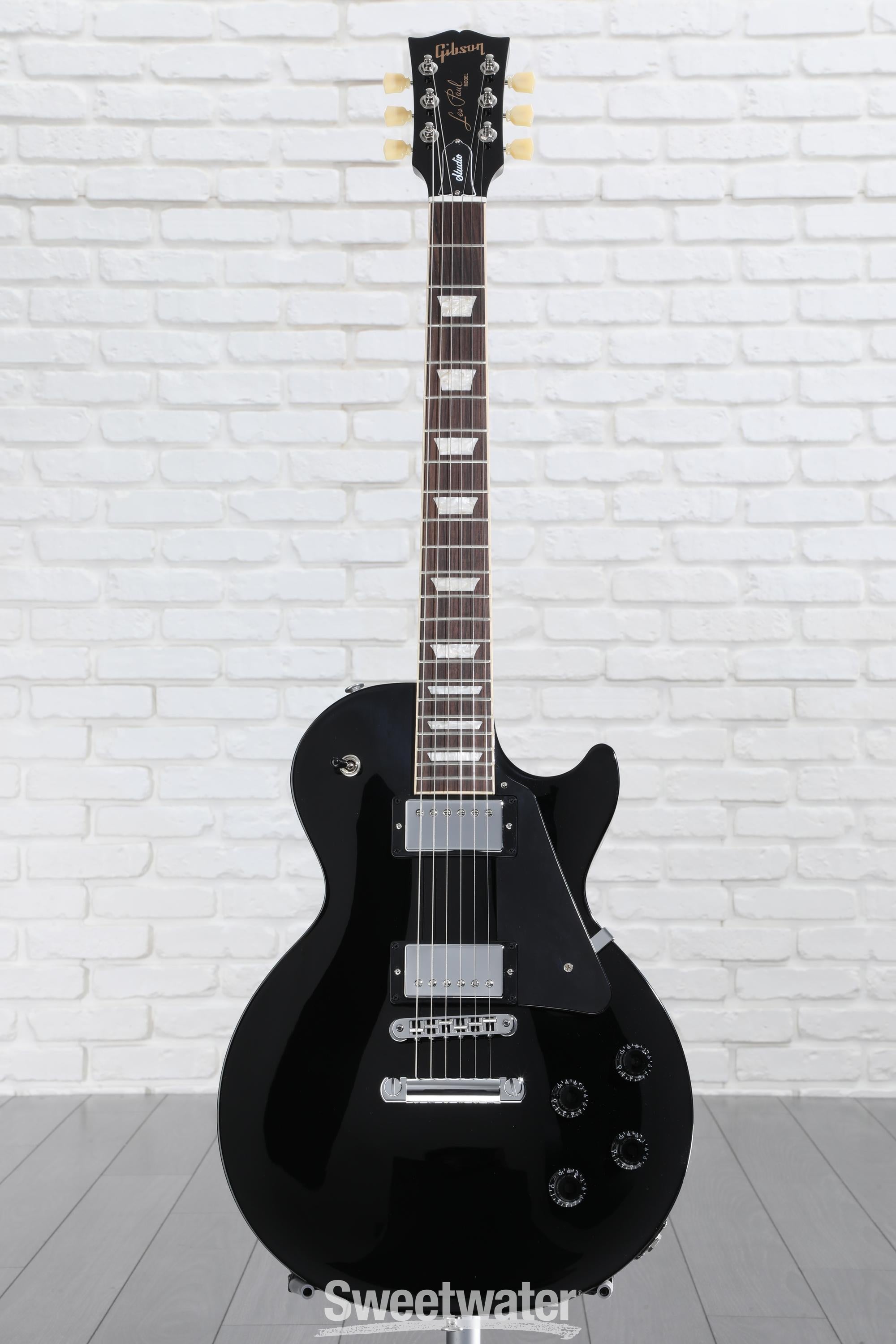 Gibson Les Paul Studio Electric Guitar - Ebony | Sweetwater