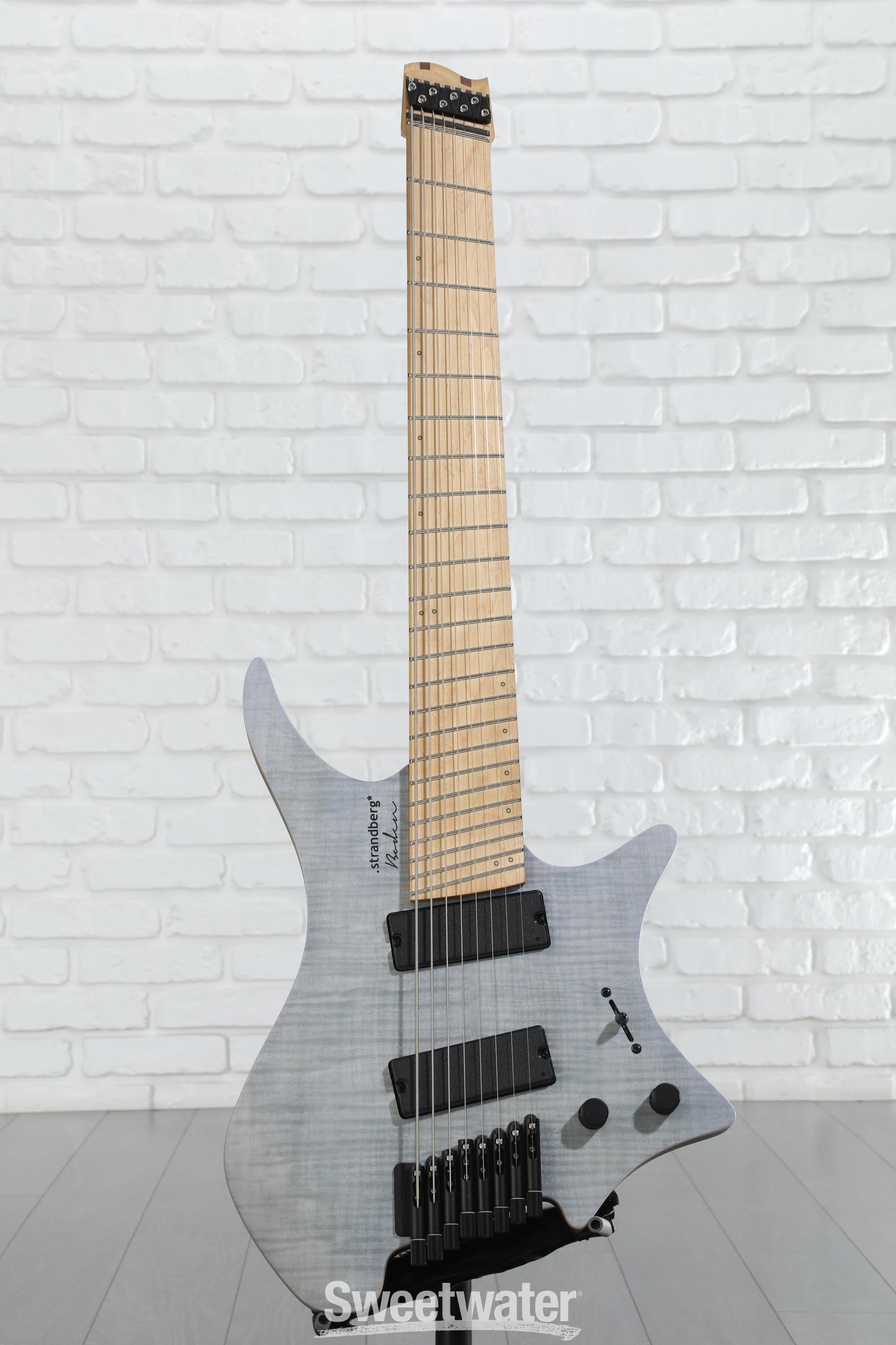 ギター Strandberg Boden Original7 Blue Boden J Artisan 7 Bct Koa Natural Blue Resin | .strandberg