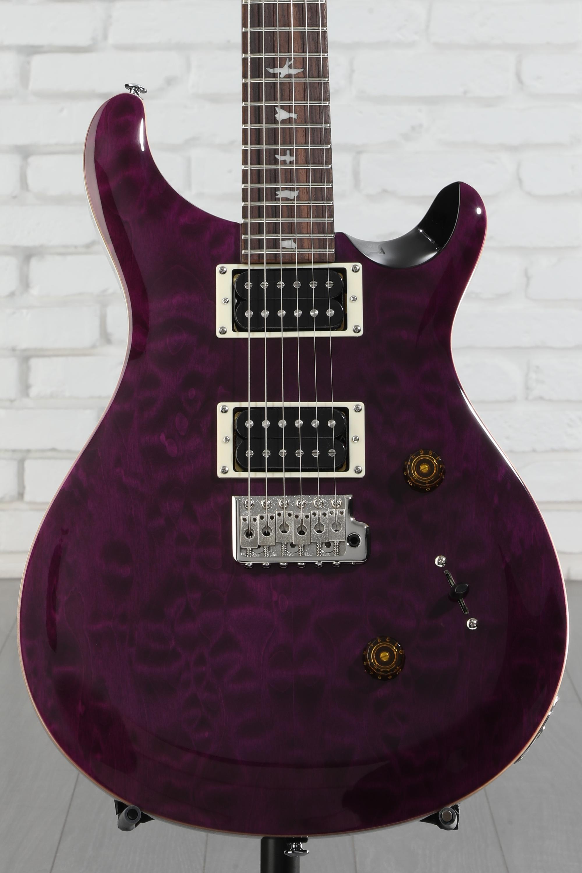 PRS SE Custom 24 Electric Guitar - Amethyst, Sweetwater
