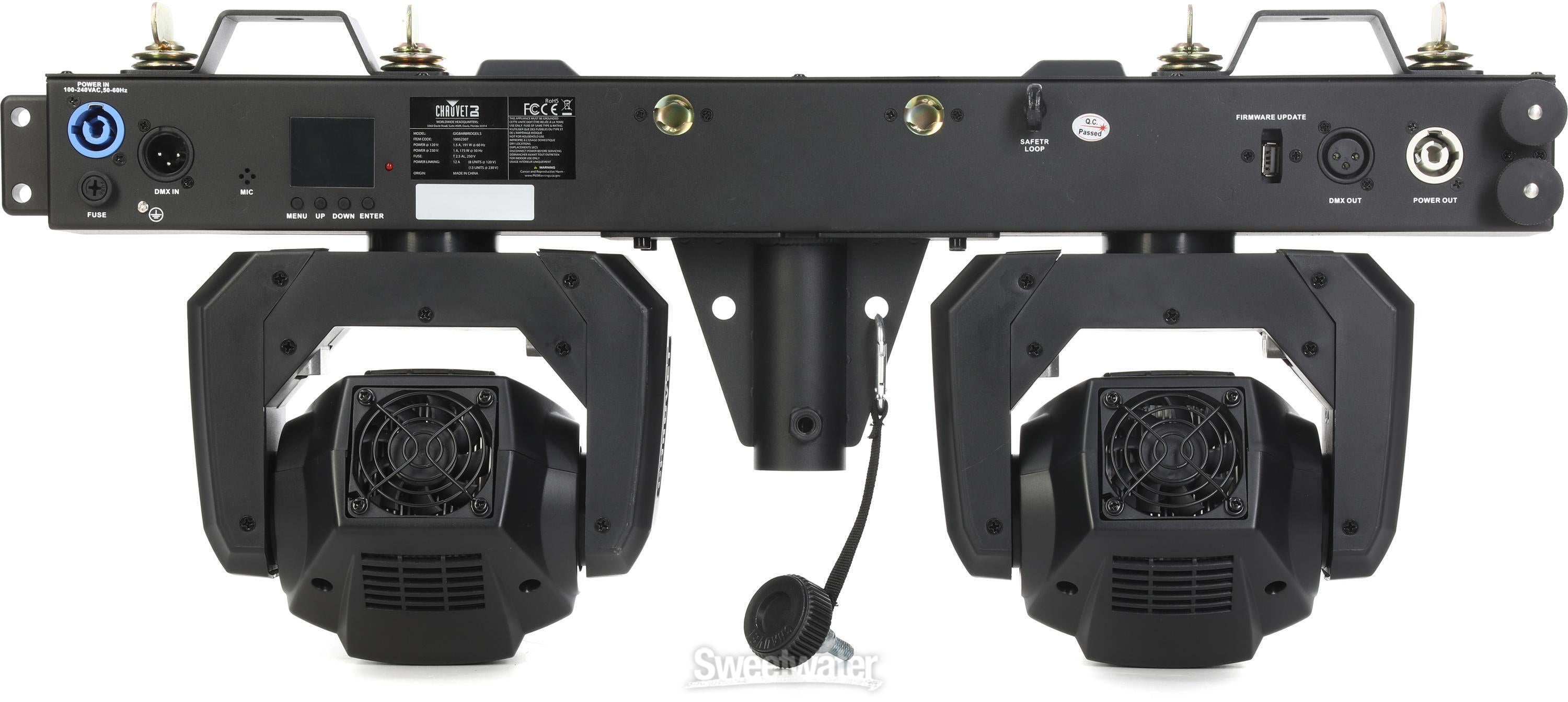 Chauvet DJ GigBAR Bridge ILS 2-in-1 LED Lighting System | Sweetwater