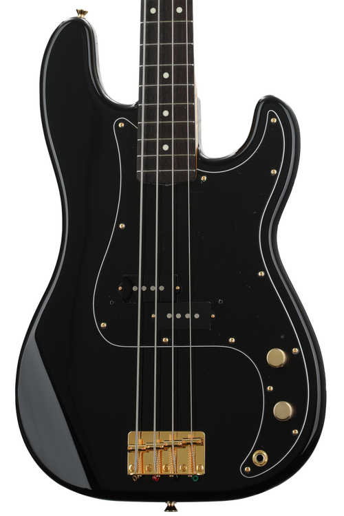 Fender Made in Japan Traditional '60s Midnight Precision Bass - Black