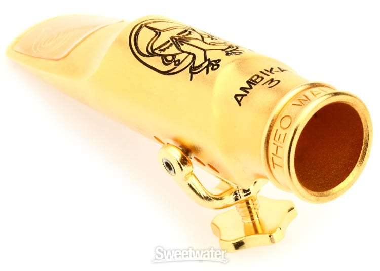 AM3-TG8 Ambika 3 Tenor Saxophone Mouthpiece - 8 Gold-plated - Sweetwater