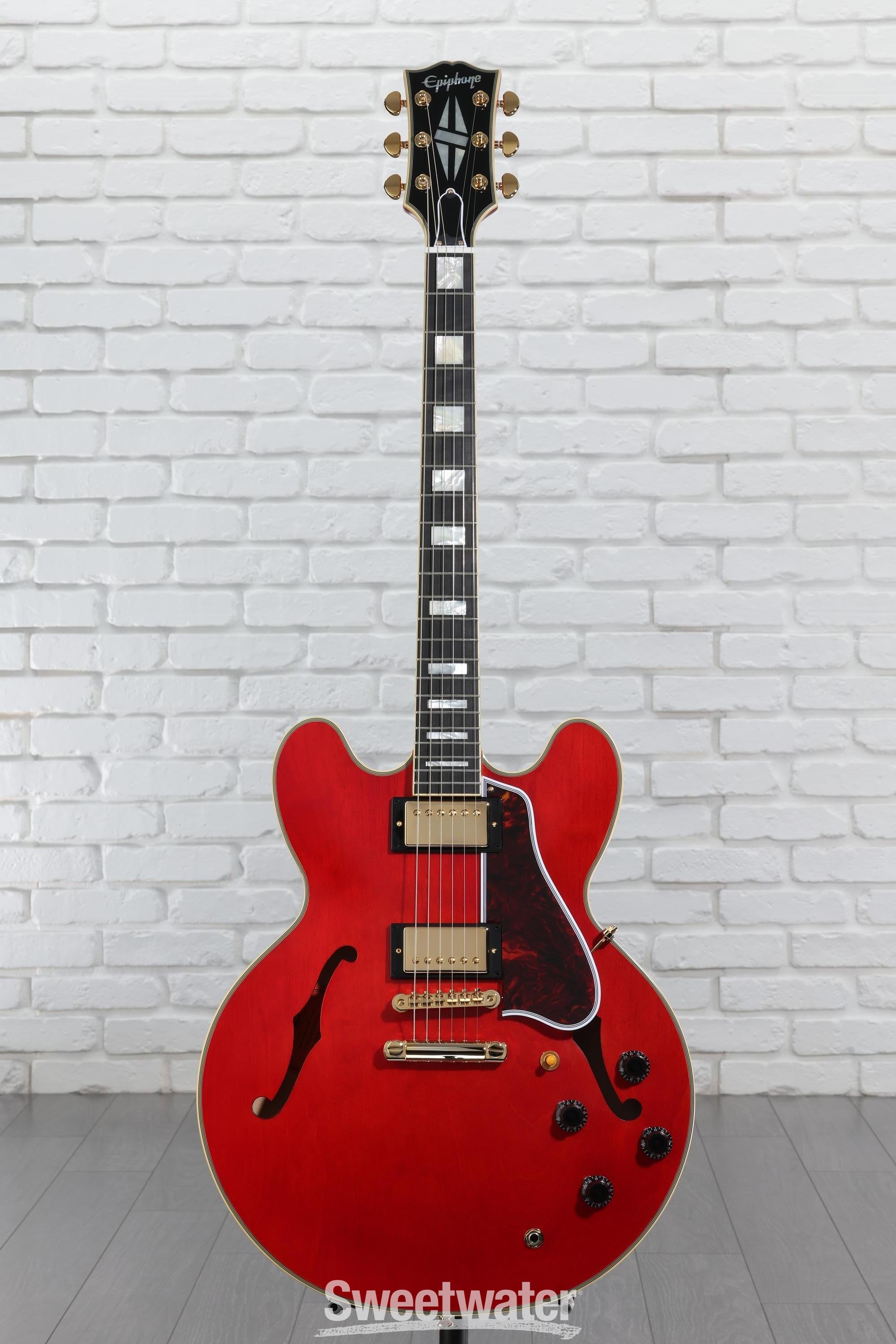 ギター 1959 ES-355 epiphone inspired by Gibson Epiphone Inspired by Gibson Custom 1959 ES-355 Cherry Red w