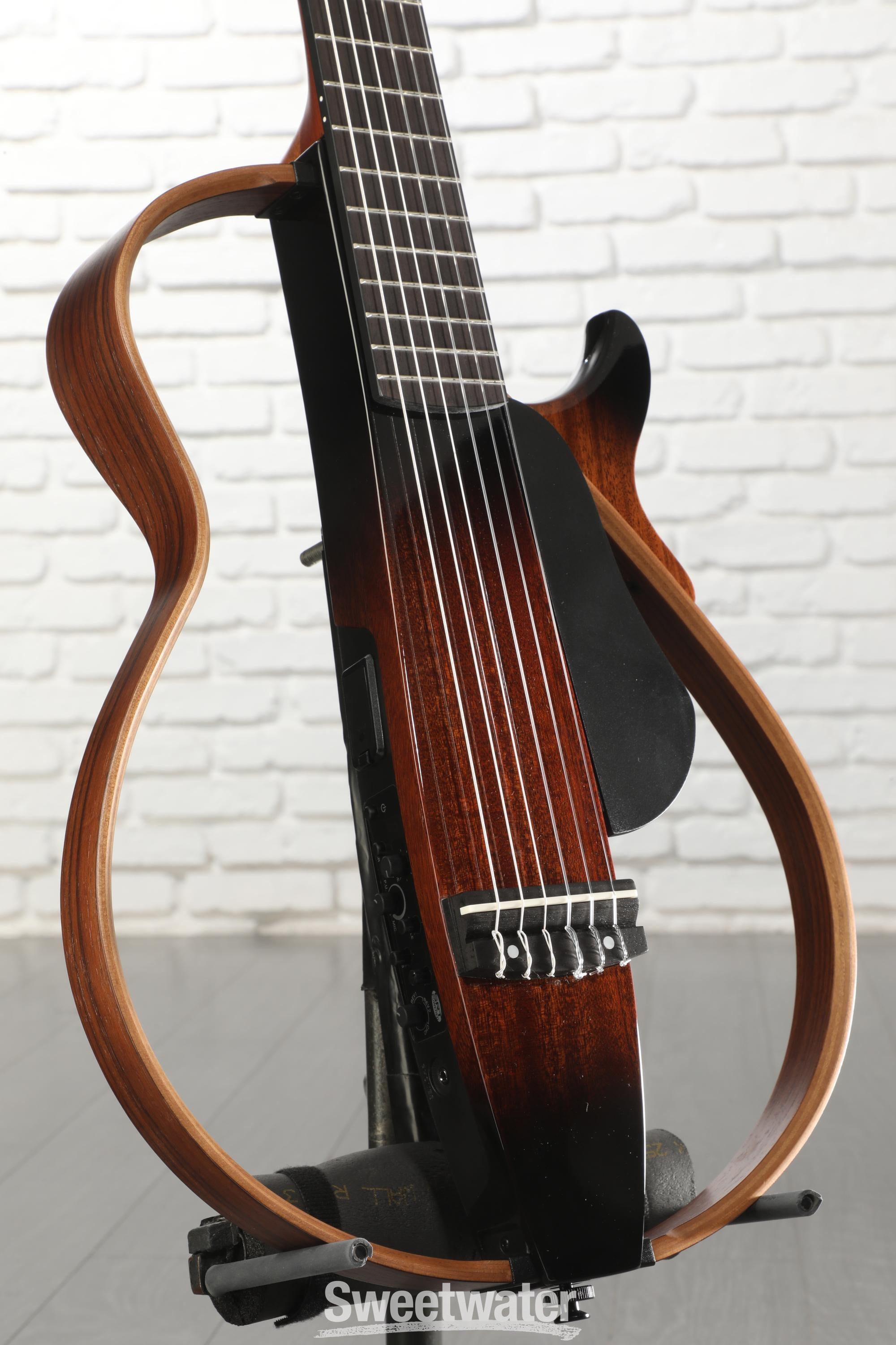 Photo of Yamaha SLG200N Silent Nylon-String Guitar - Tobacco Sunburst