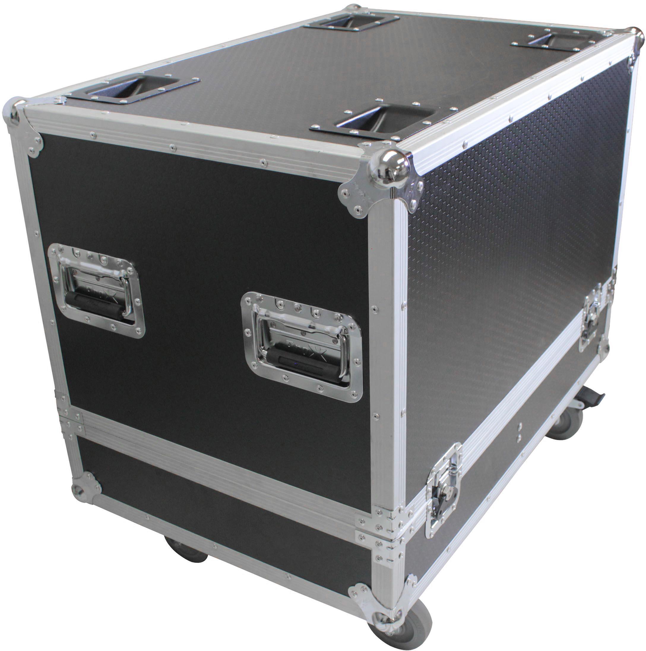 Photo of ProX XS-RCF-HDL6ALAX4W Line Array Flight Case for 4 RCF HDL6-A or HDL 26-A Speakers