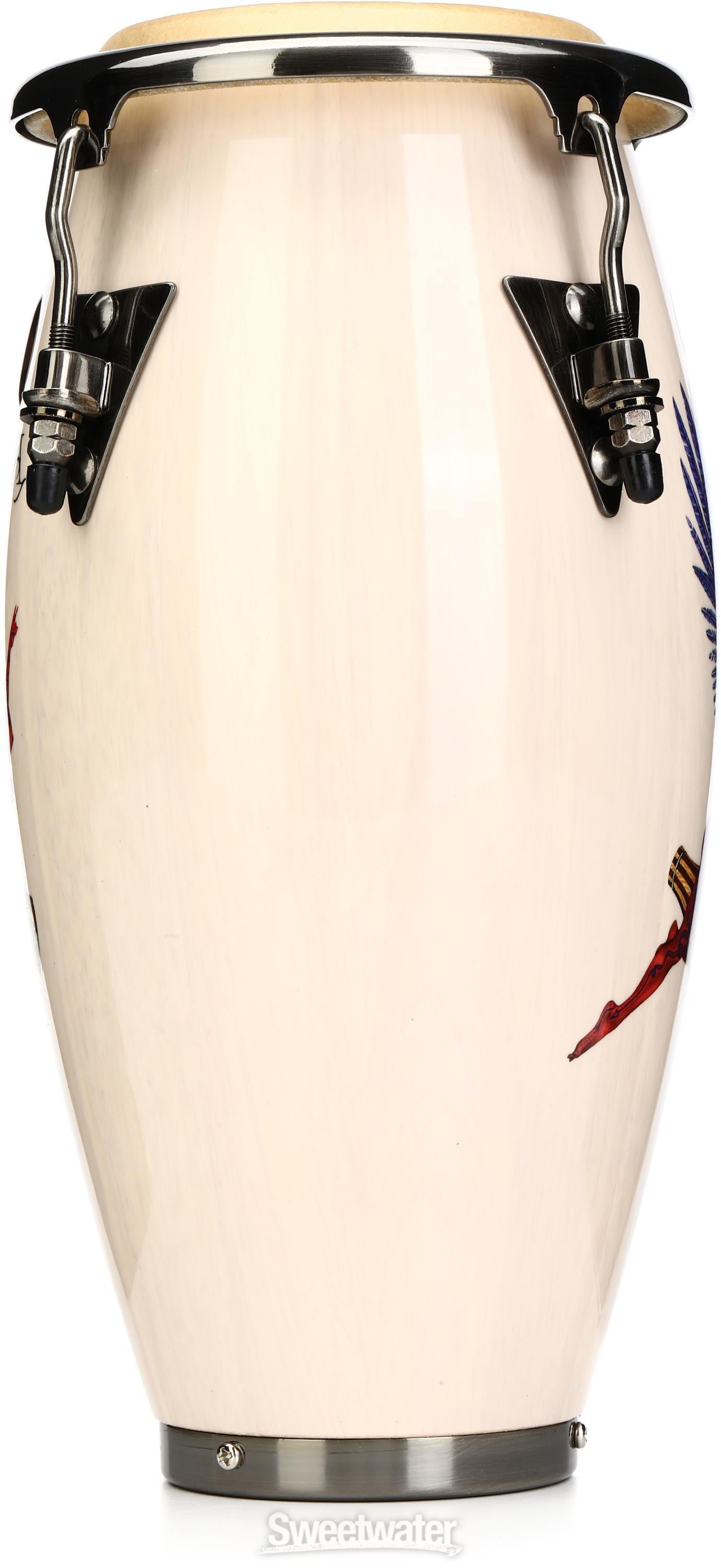 Latin Percussion Lpm932 Mini Tunable Conga Rim - Chrome Set