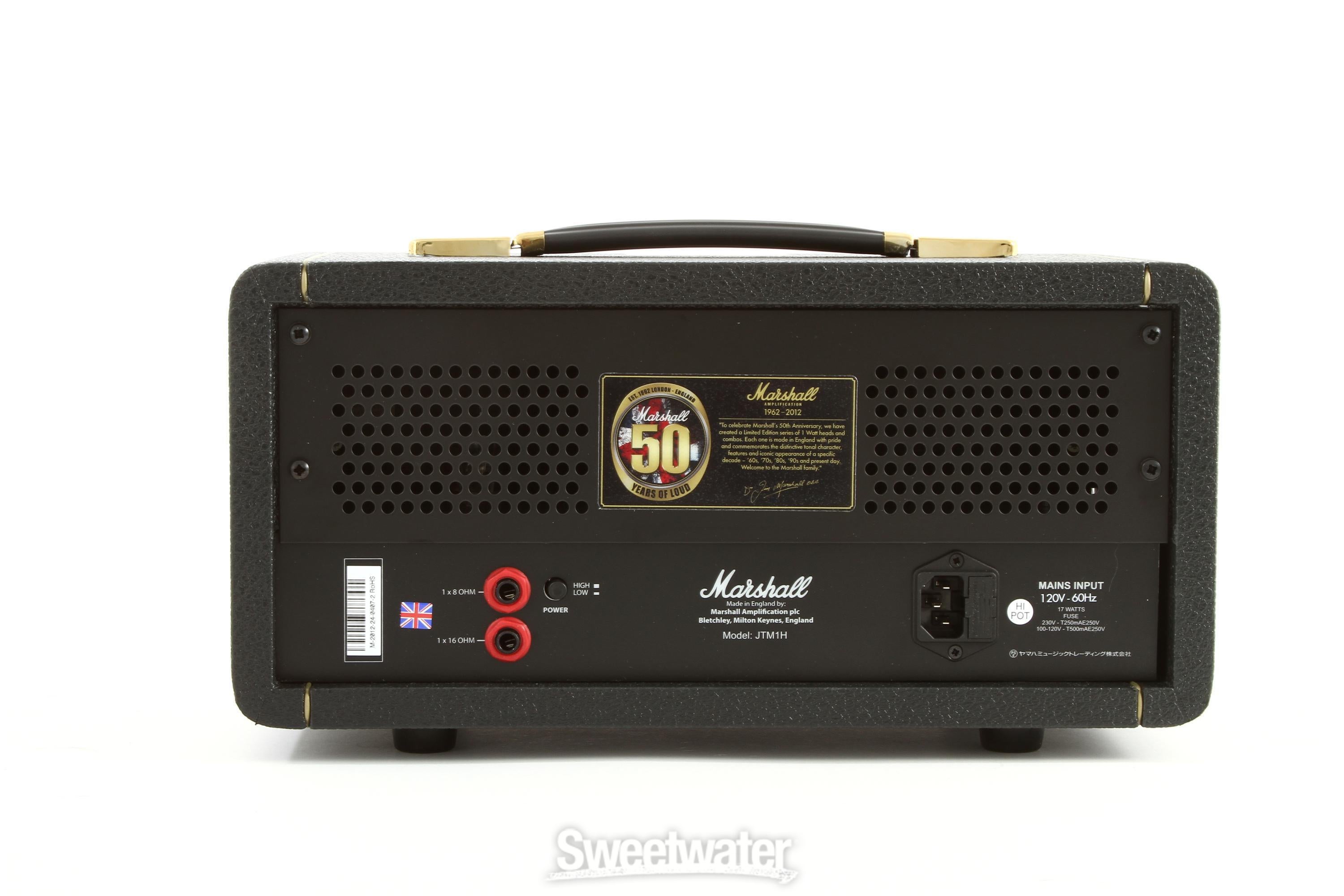 Marshall 50th Anniversary Limited Edition JTM-1H - 60s Era Head