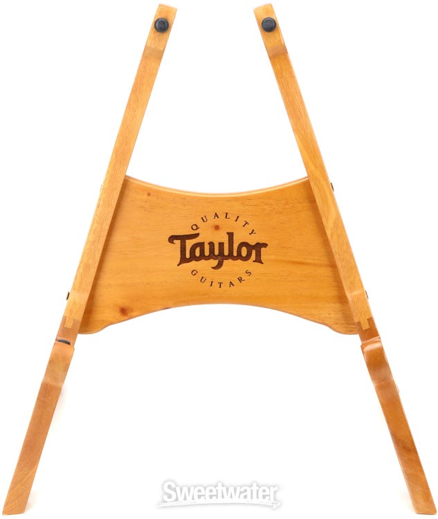 Taylor Guitar Stand - wooden, light natural mahogany finish 1411 - Guitar  Mania