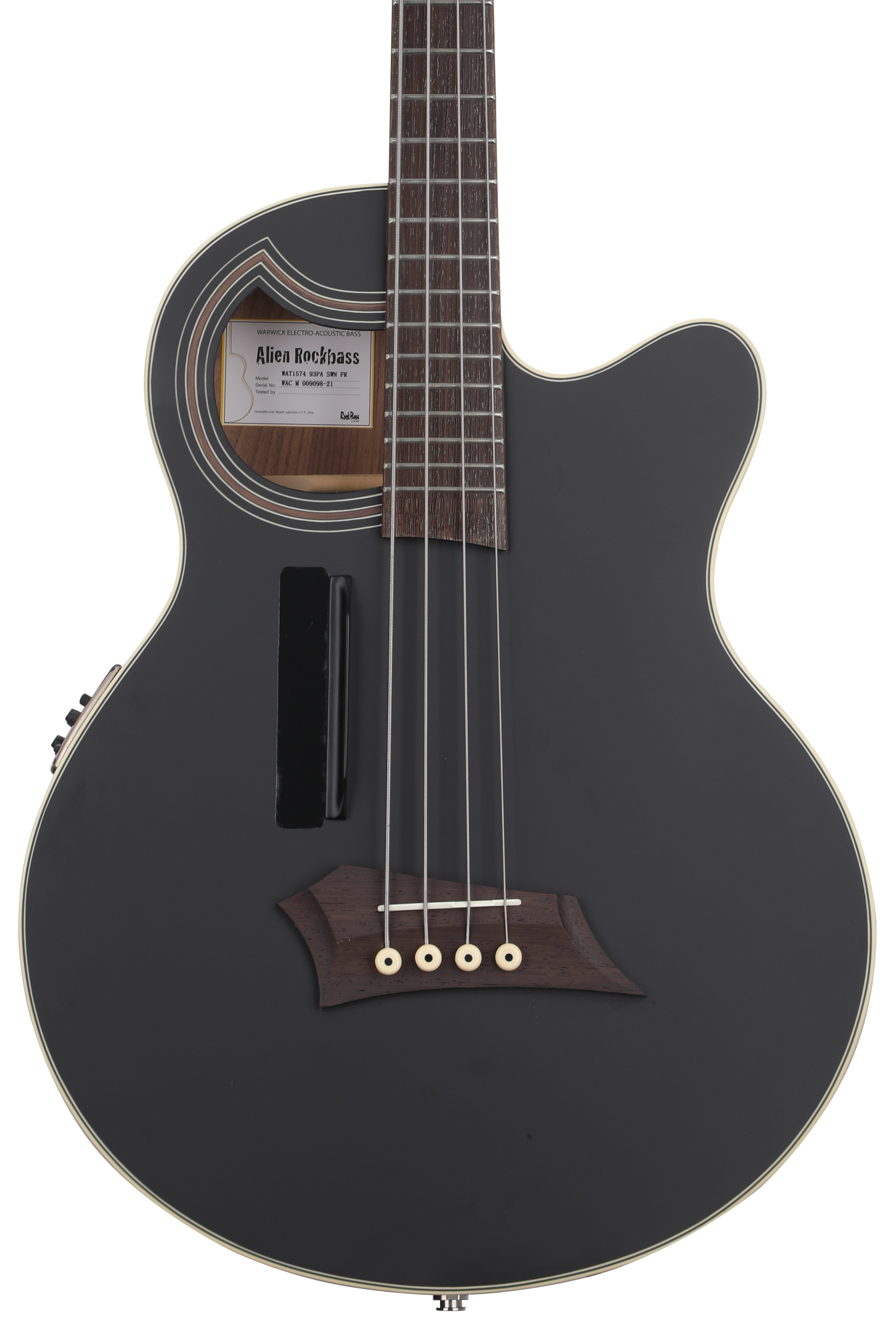 Warwick RockBass Alien Deluxe Hybrid Thinline Acoustic-electric
