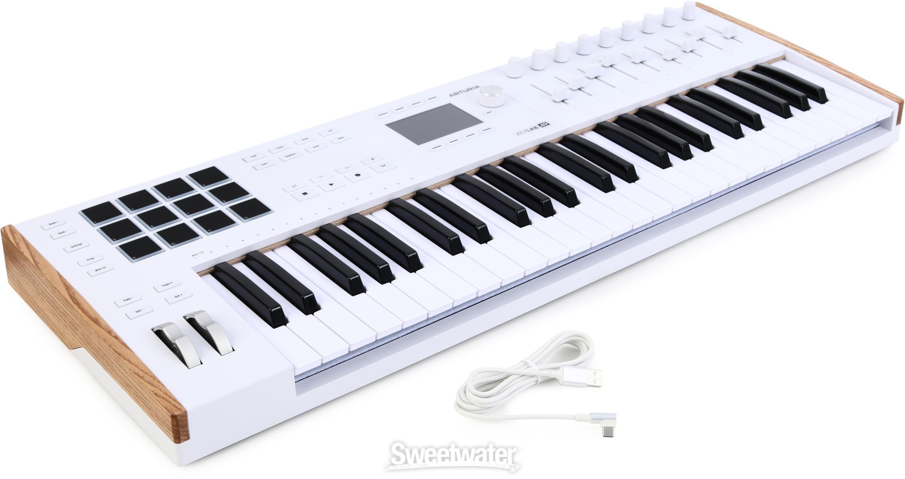 Arturia KeyLab 49 mk3 49-key Keyboard Controller - White