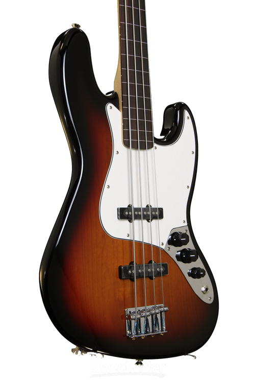 ★大人気商品★ Standard Fender Jazz with Sunburst Brown - Fretless Bass, ベース