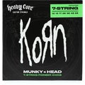 Photo of Dunlop KRHCN1065 Heavy Core Korn Electric Guitar Strings - .010-.065, 7-string