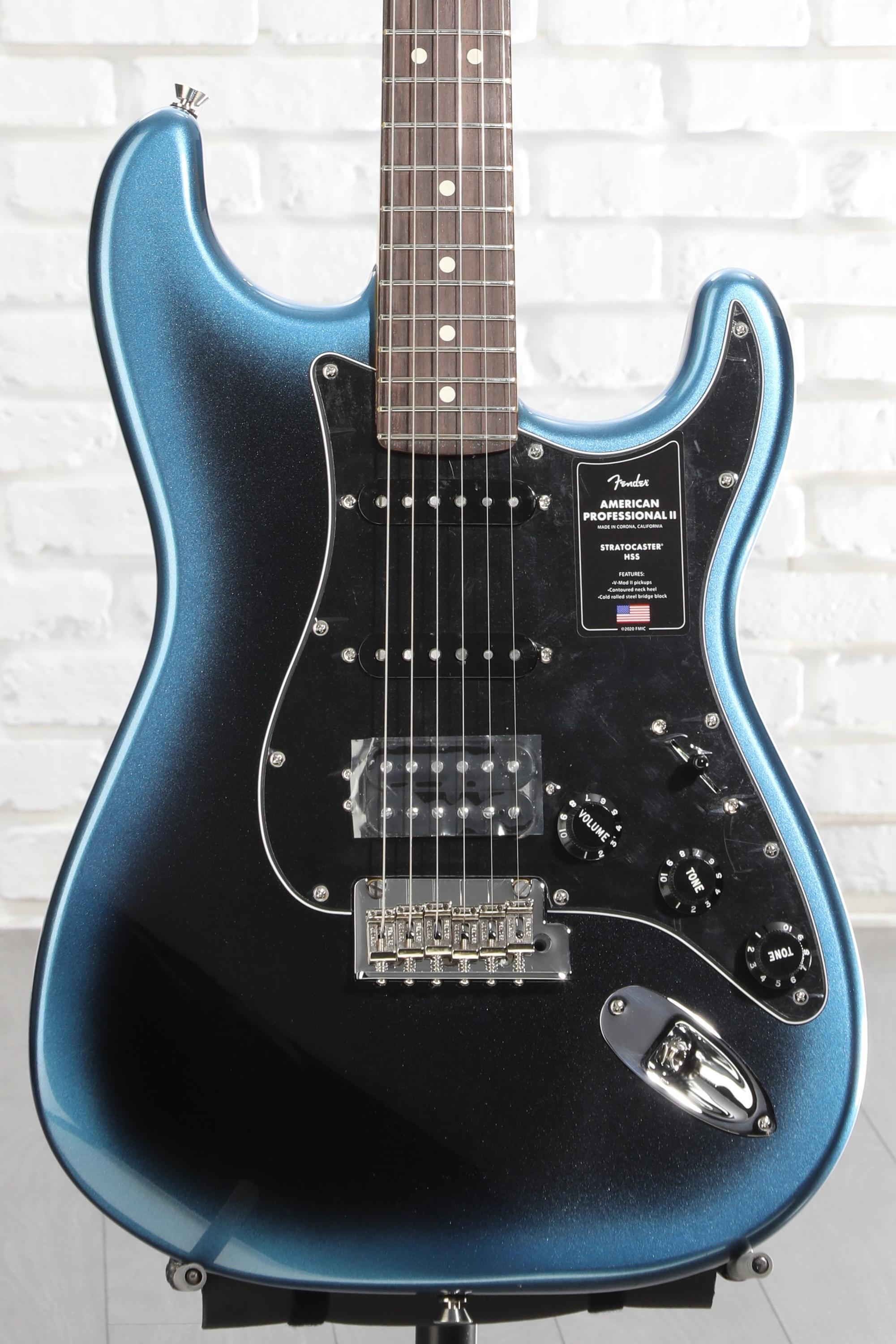 Fender American Professional II Stratocaster HSS Dark Night with