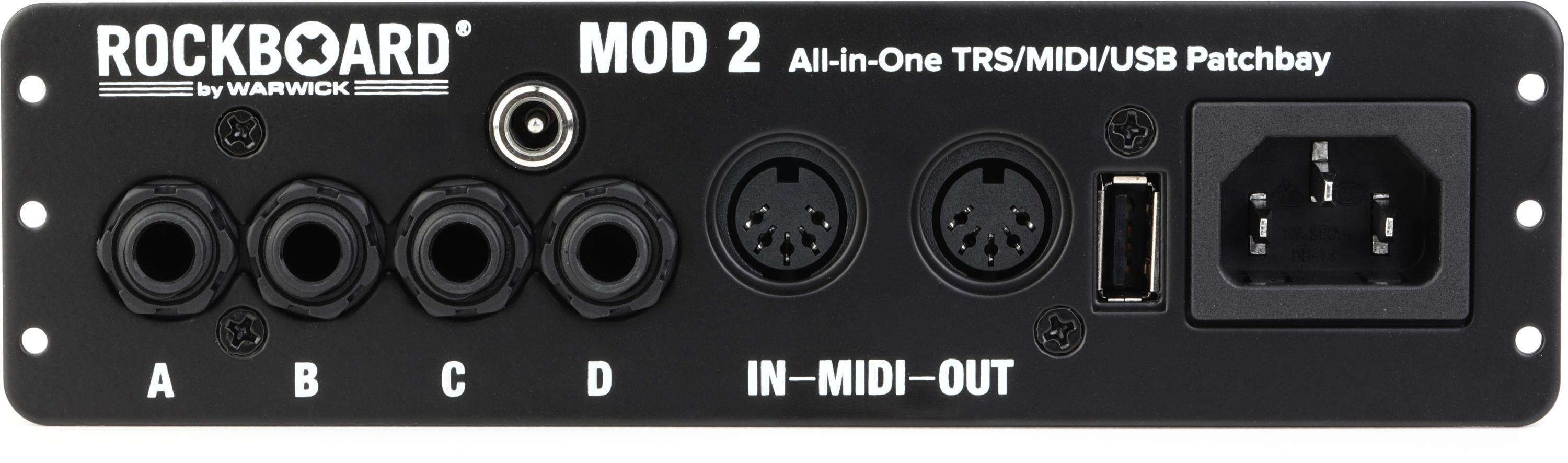 RockBoard by Warwick MOD 3 V2 Pedalboard Patchbay | Sweetwater