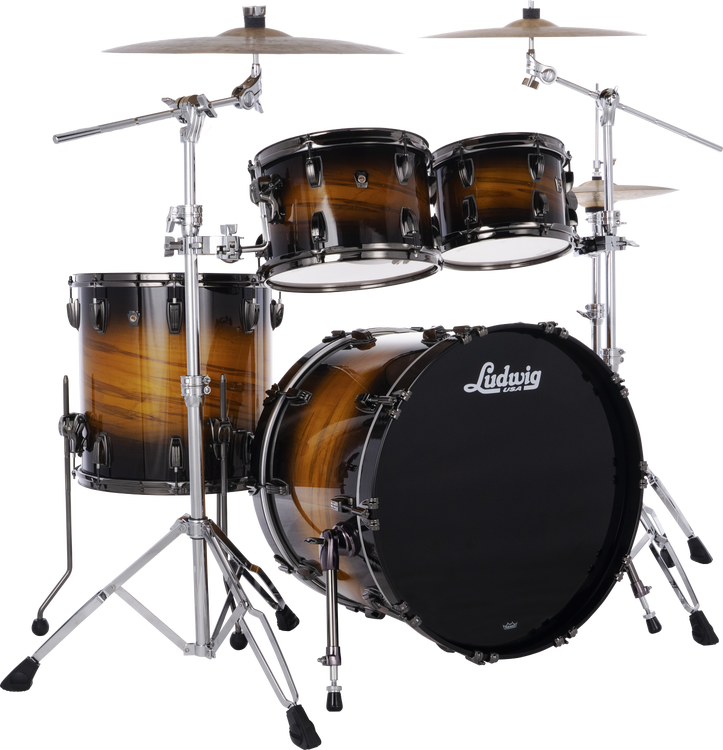 激レア ヴィンテージLudwig & Ludwig カウベル４点セット RINGO_KIT-695-Edit__05745.