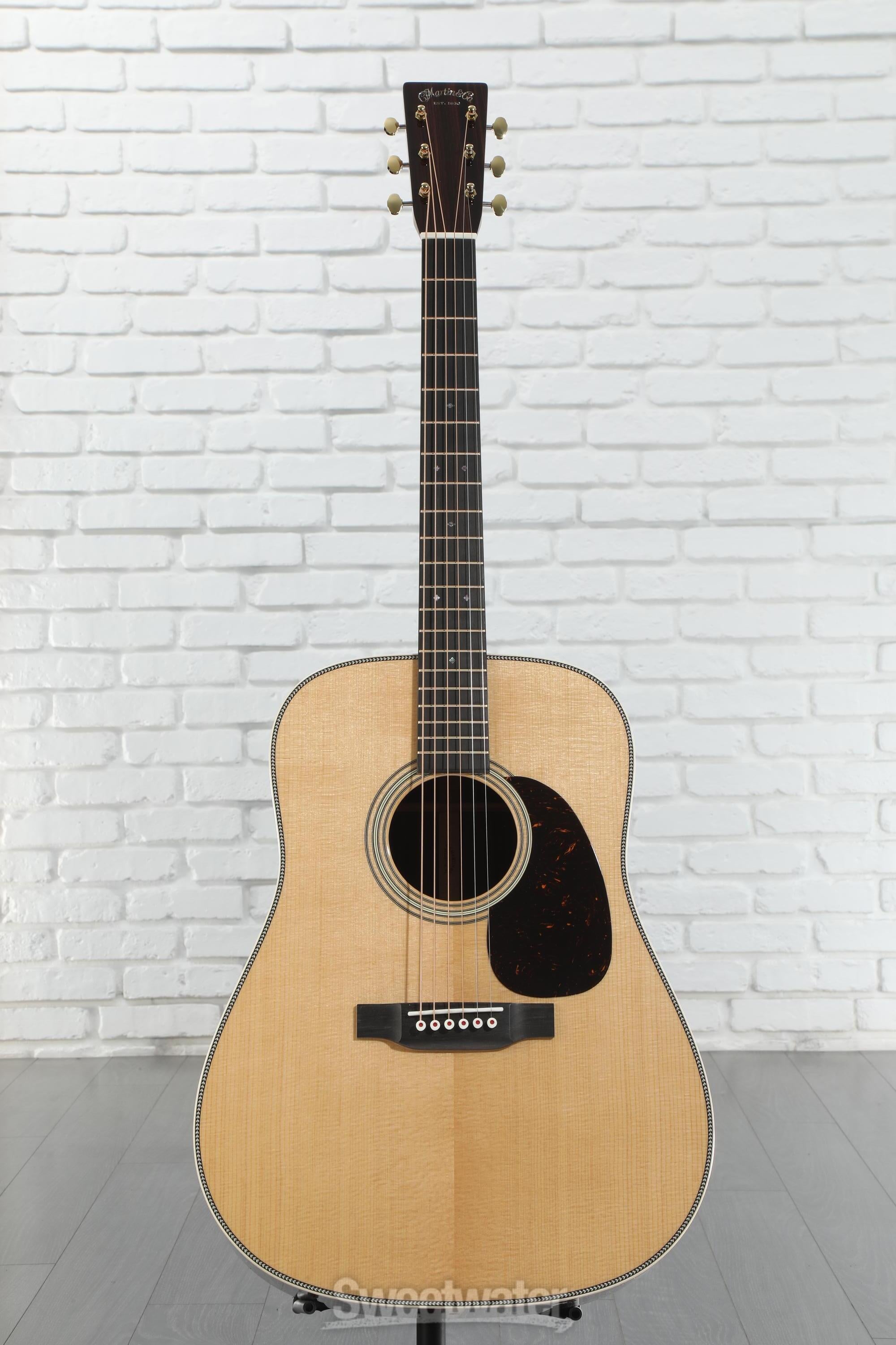 Martin D-28 Modern Deluxe Acoustic Guitar - Natural | Sweetwater