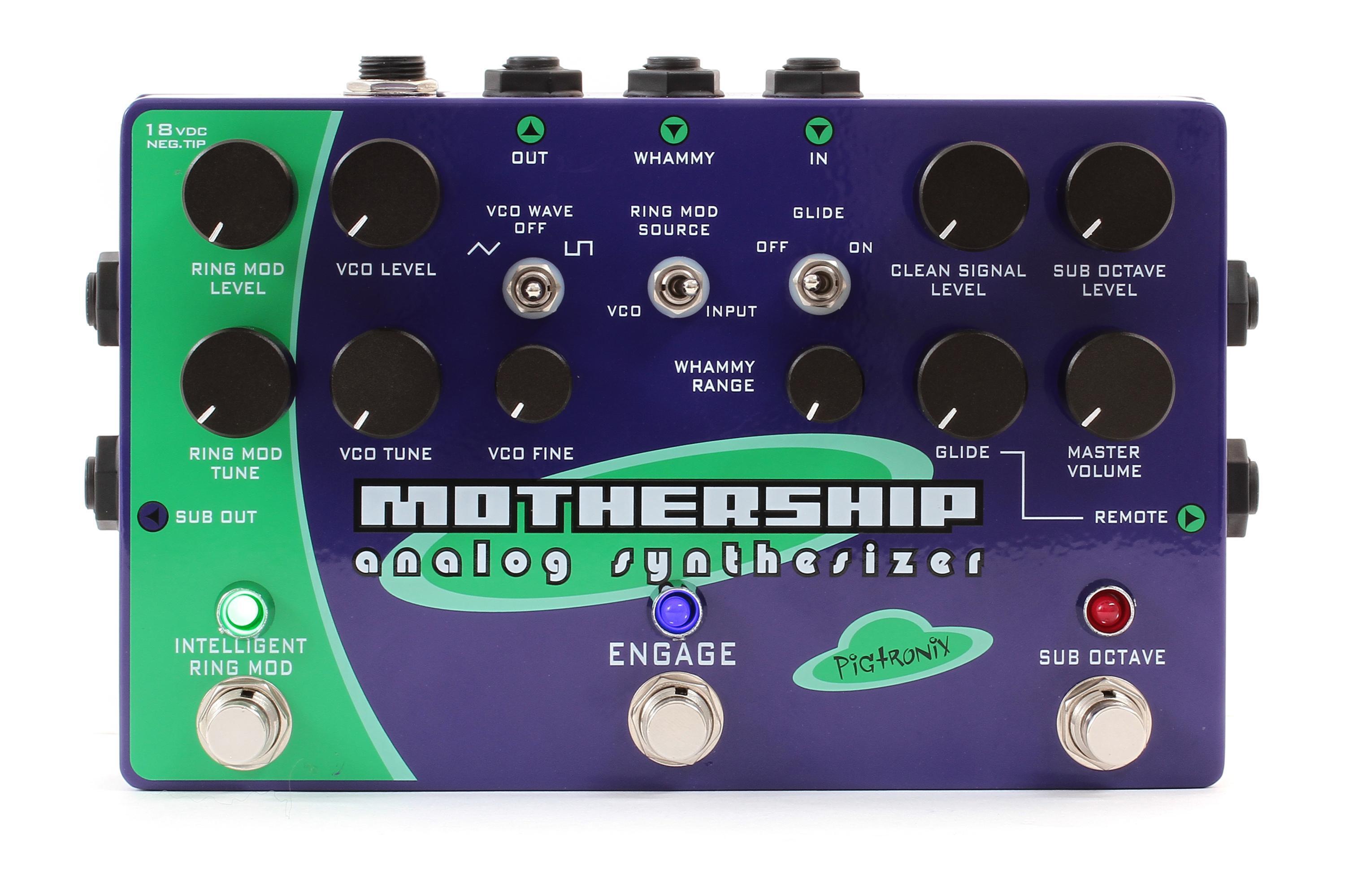 Pigtronix Mothership Guitar Synth and Ring Modulator Pedal - LTD