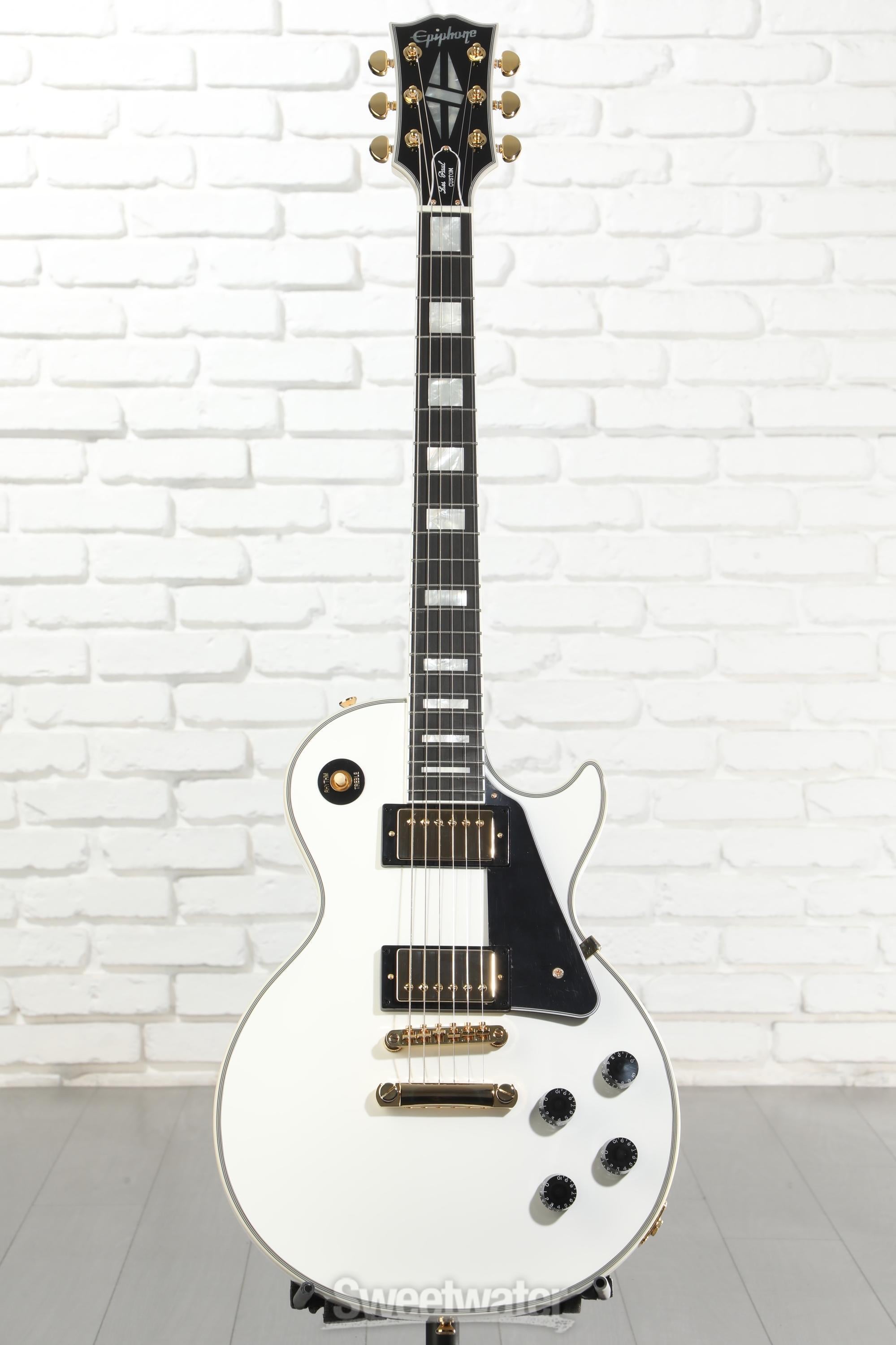 Epiphone Inspired by Gibson Custom Les Paul Custom Electric Guitar