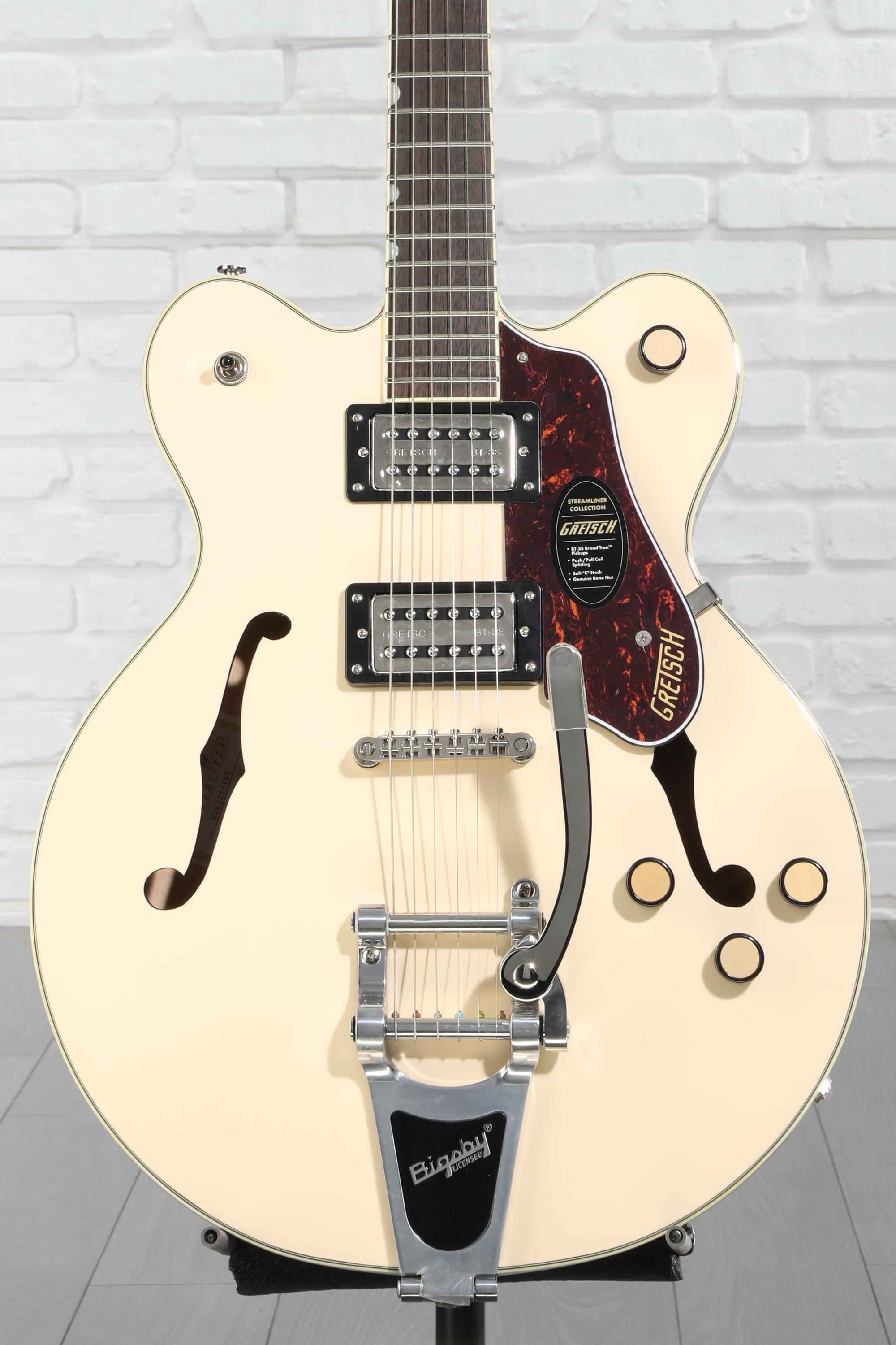 ギター GRETSCH G2622T Streamline white Amazon.com: Gretsch G2622T Streamliner Center Block Double-Cut
