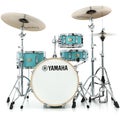 Photo of Yamaha SBP0F4H Stage Custom Hip 4-piece Shell Pack - Matte Surf Green