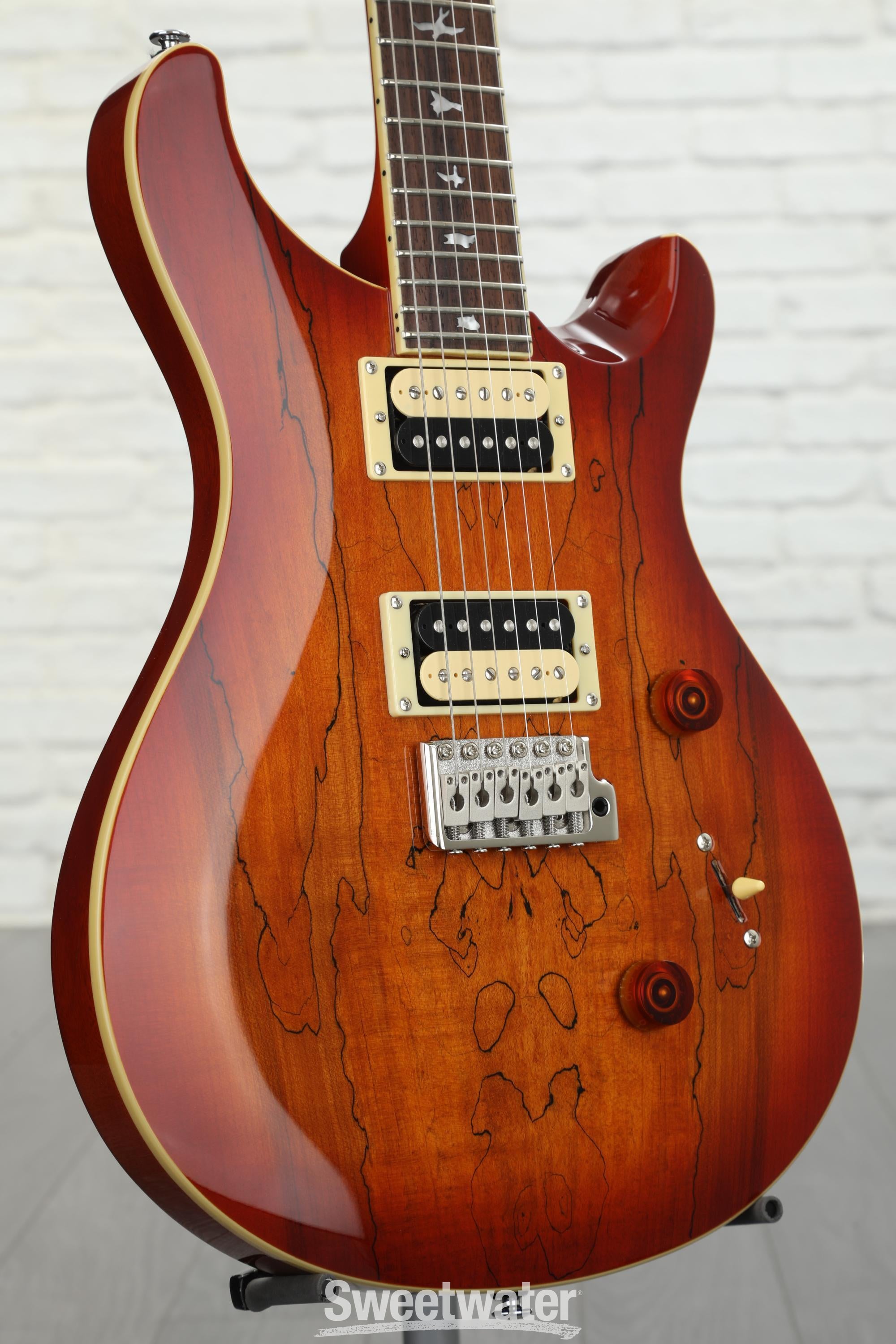 PRS SE Custom 24 Exotic Top, Factory Closeout - Vintage Sunburst