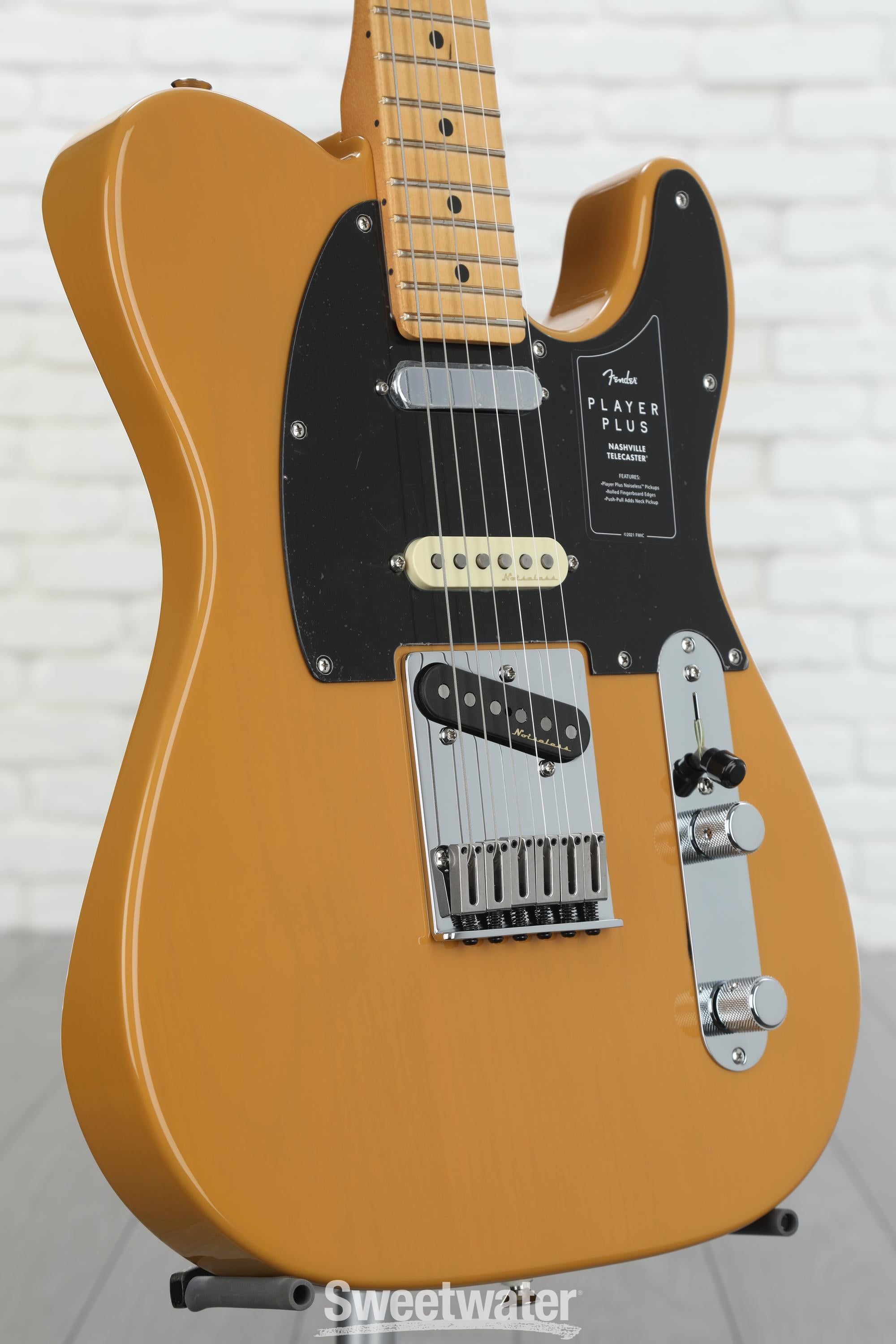 Fender Player Plus Nashville Telecaster - Butterscotch Blonde with ...