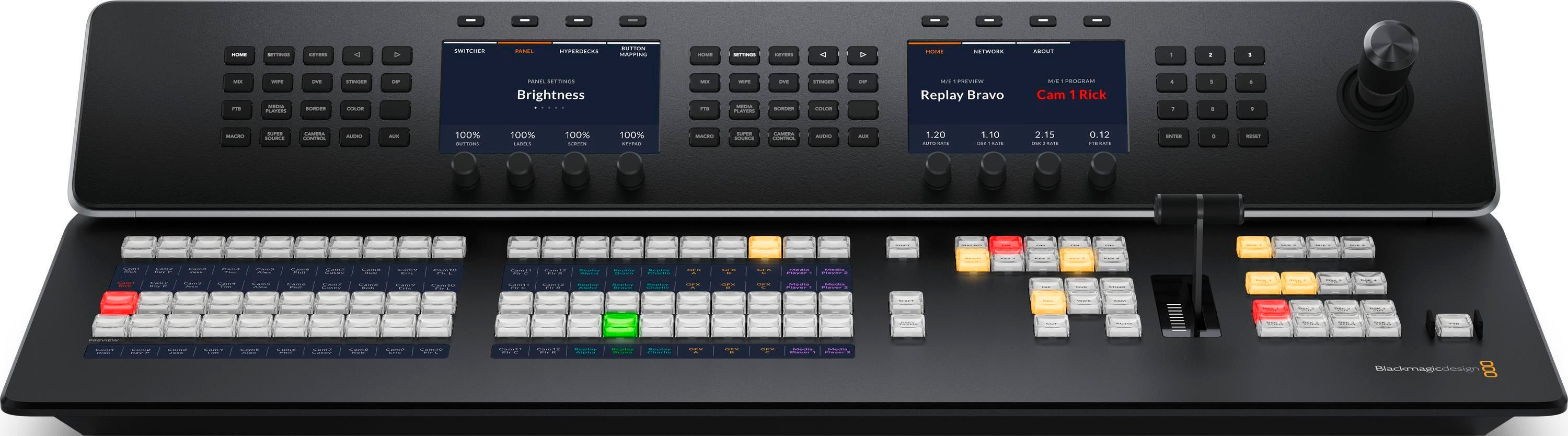 Blackmagic Design ATEM 1 M/E Advanced Panel 20 Video 