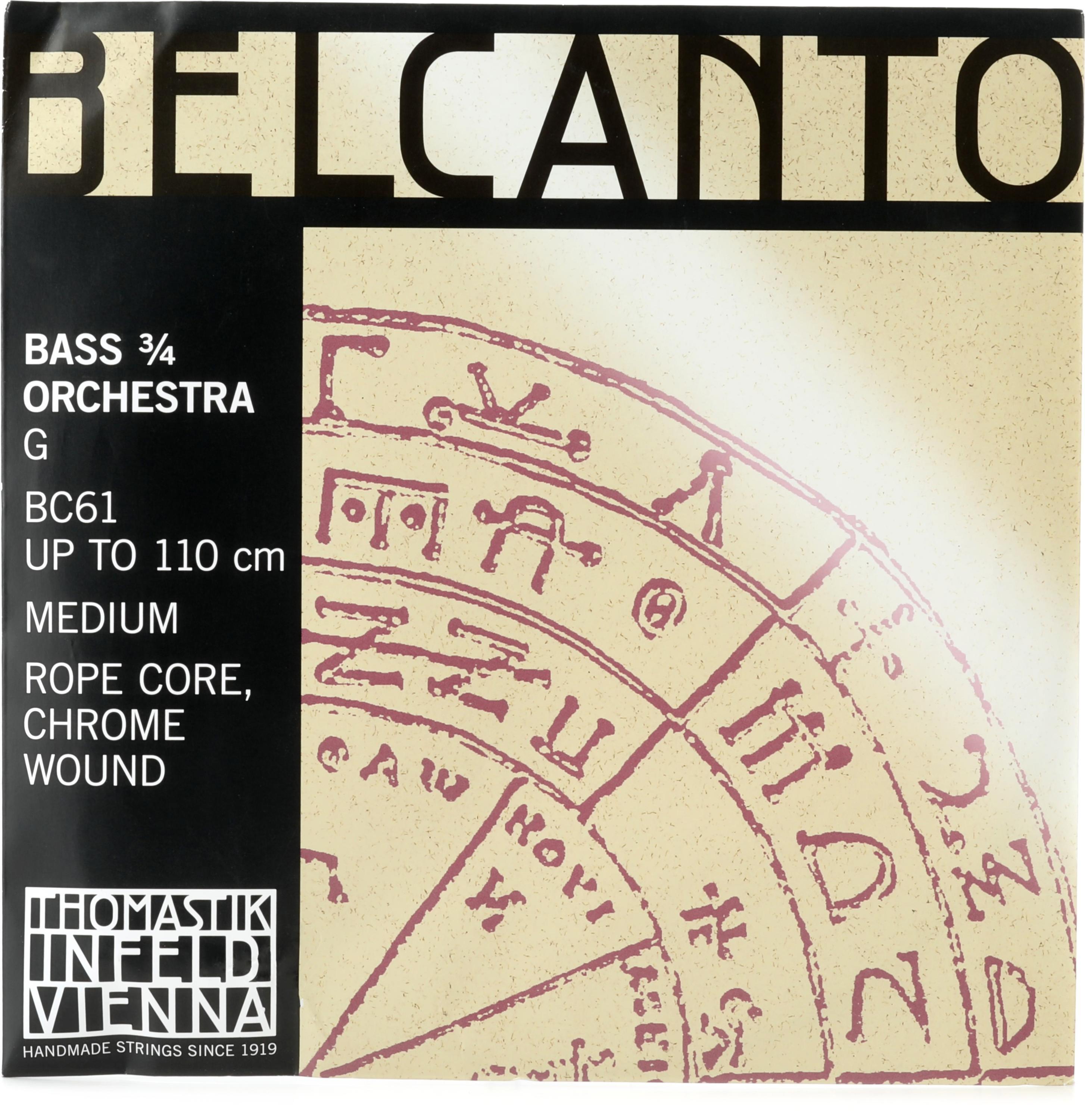 Product Image - Thomastik-Infeld BC61 Belcanto Orchestra Double Bass G String - 3/4 Size, Medium Tension
