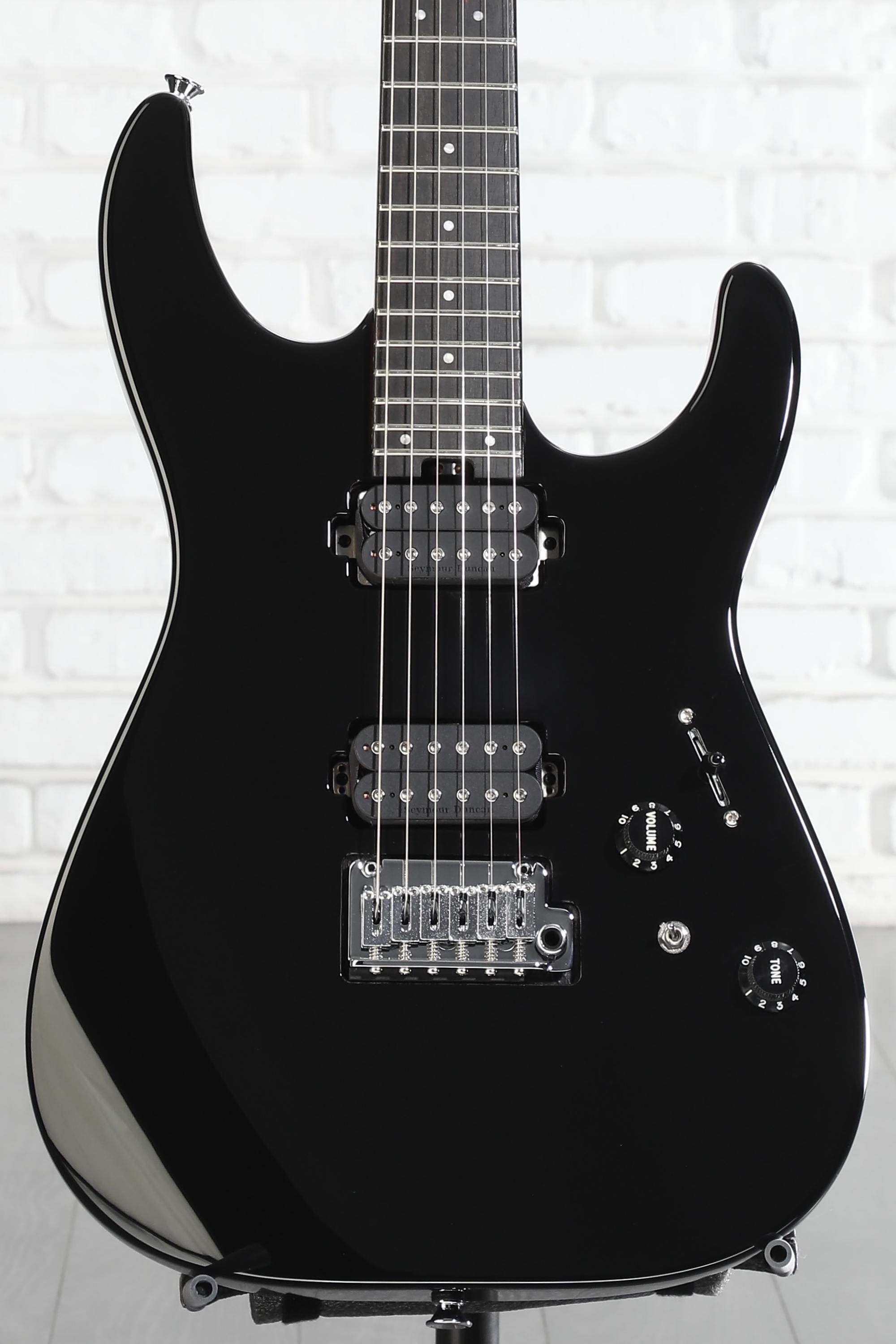Charvel Pro-Mod DK24 HH 2PT EB Electric Guitar - Gloss Black