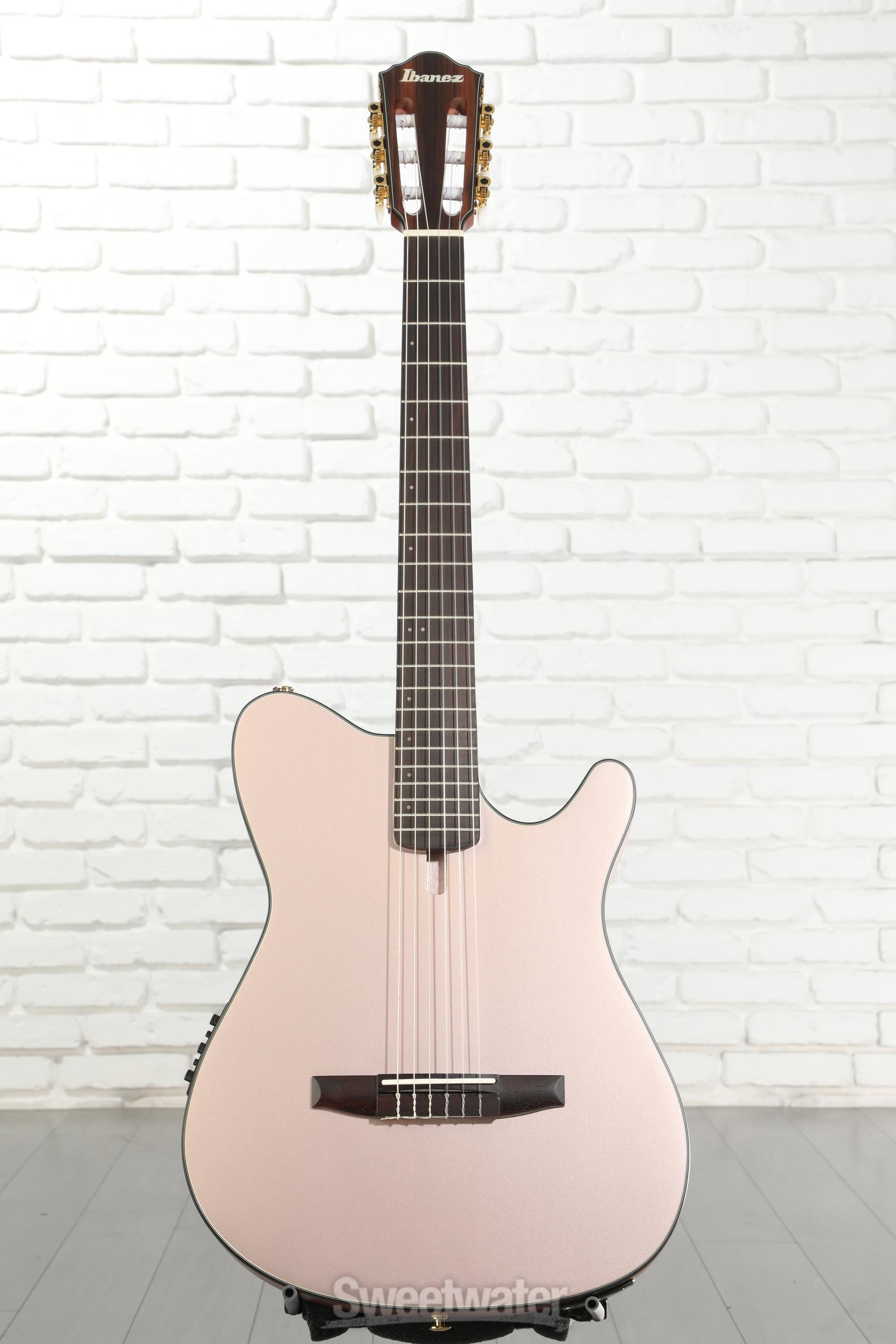 Ibanez FRH10N Thinline Nylon Acoustic-electric Guitar - Rose Gold