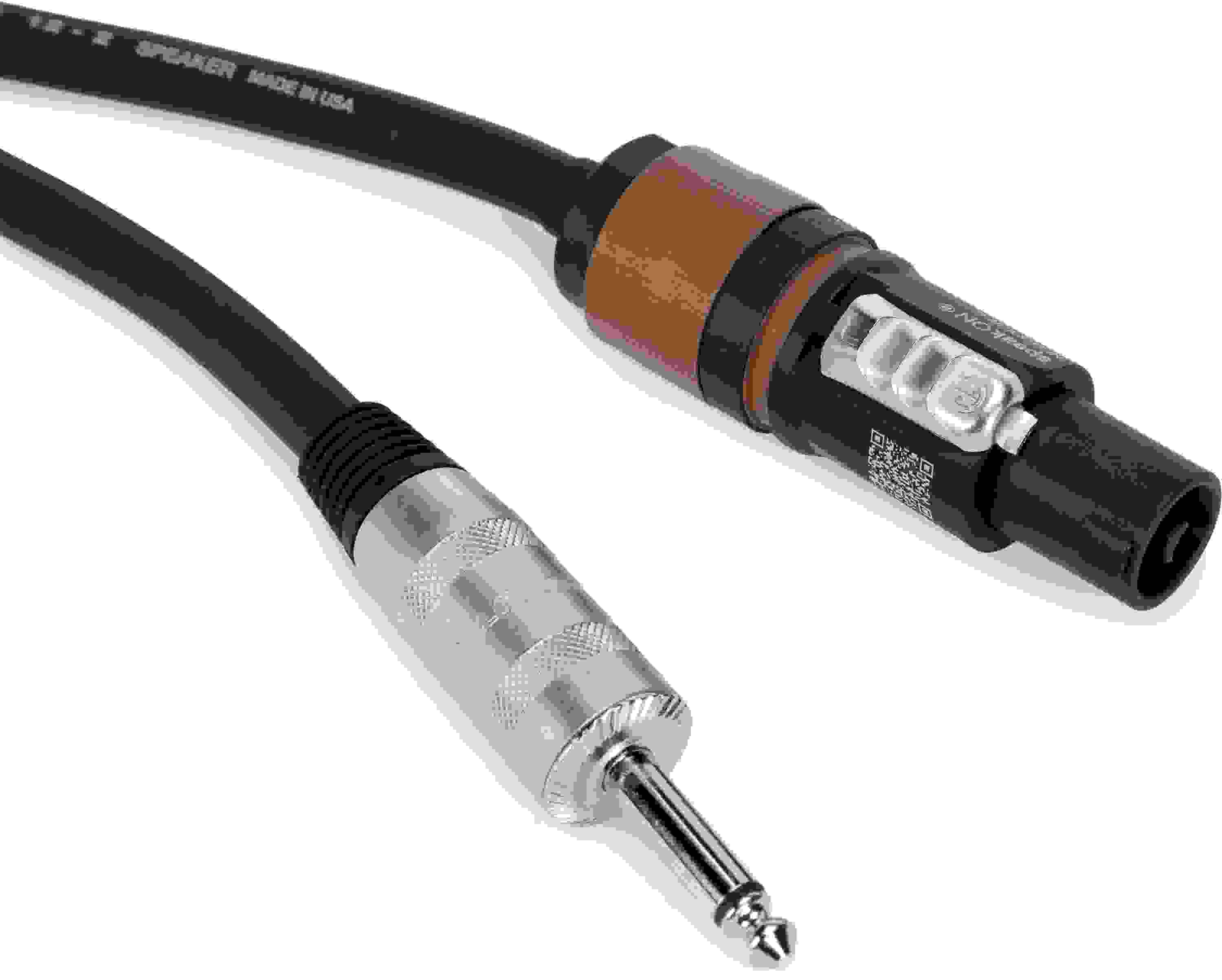 Pro Co S12NQ Speaker Cable - speakON to 1/4 inch TS Jumbo - 50 foot