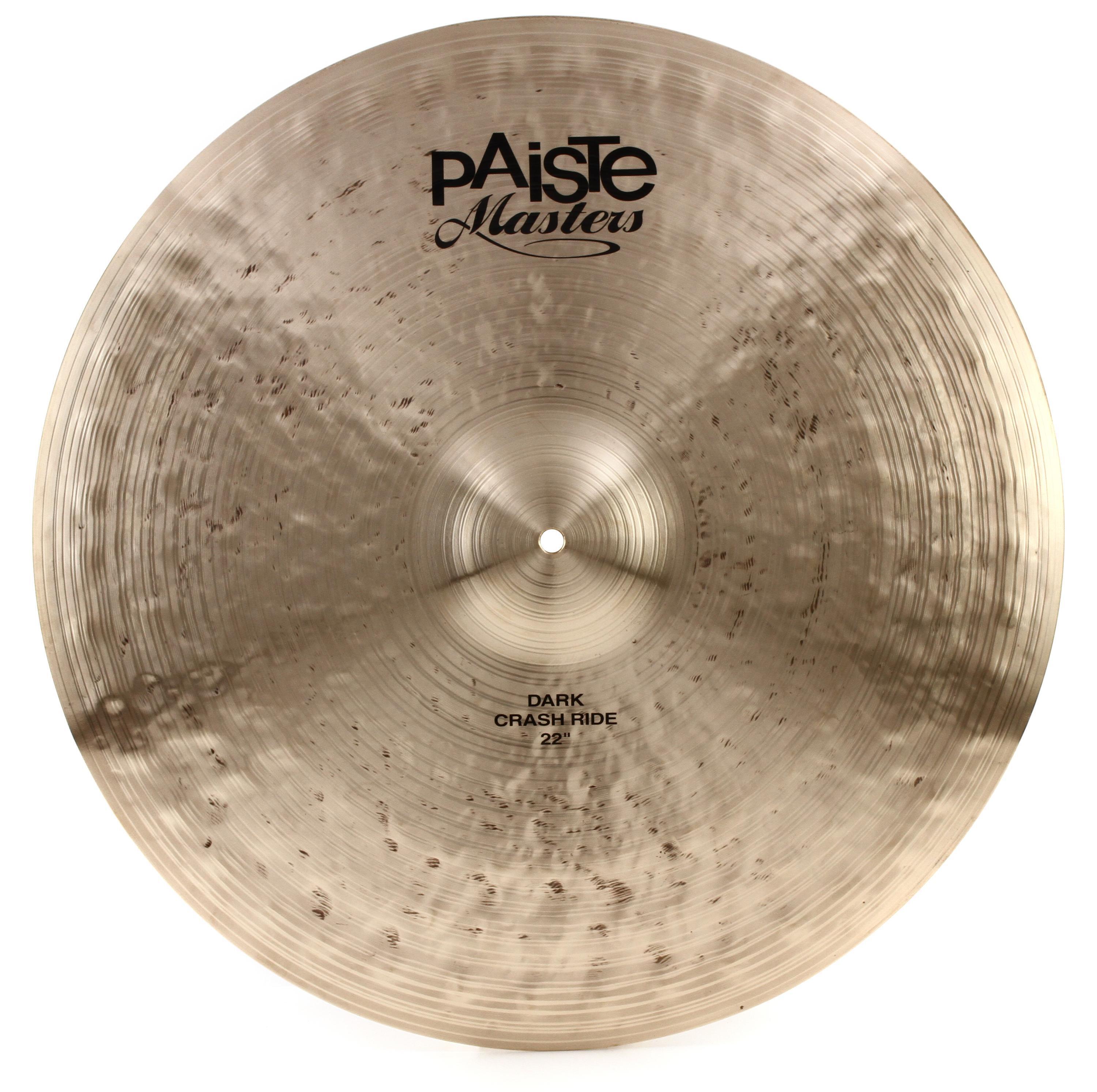 Paiste 22 inch Masters Dark Crash/Ride Cymbal Sweetwater