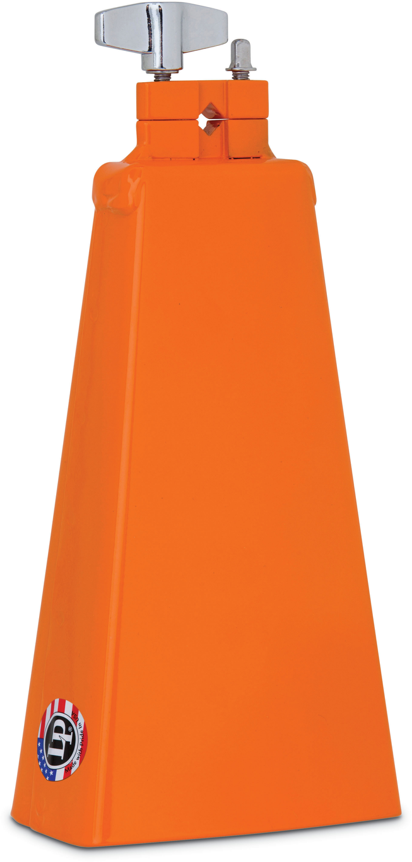 11-inch orange cowbell