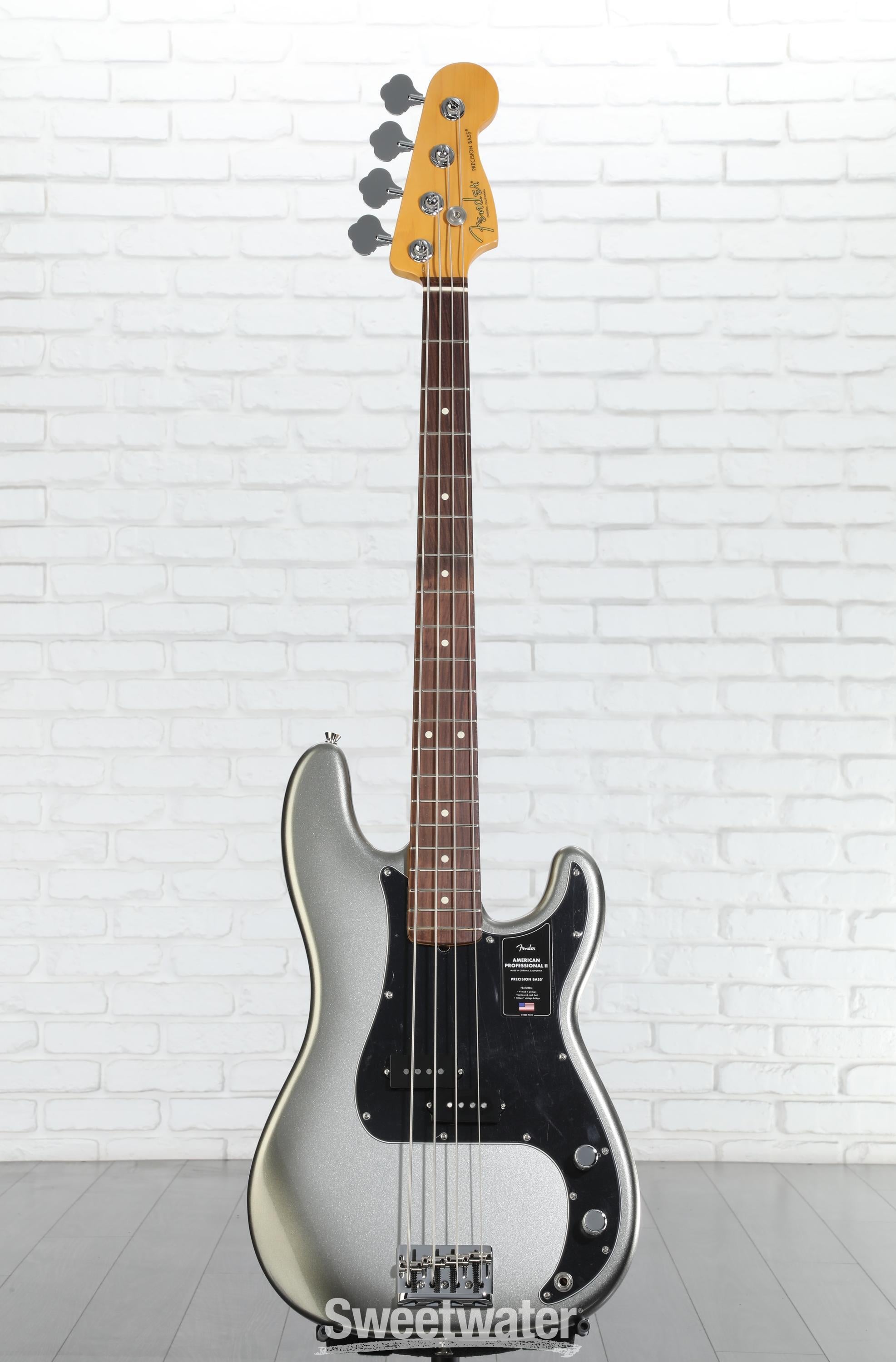 Fender American Professional II Precision Bass - Mercury with
