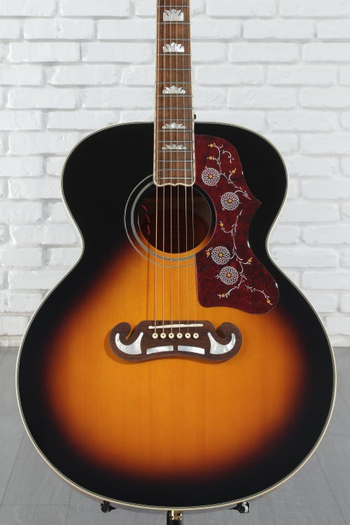 Epiphone J-200 Acoustic Guitar - Aged Vintage Sunburst Gloss