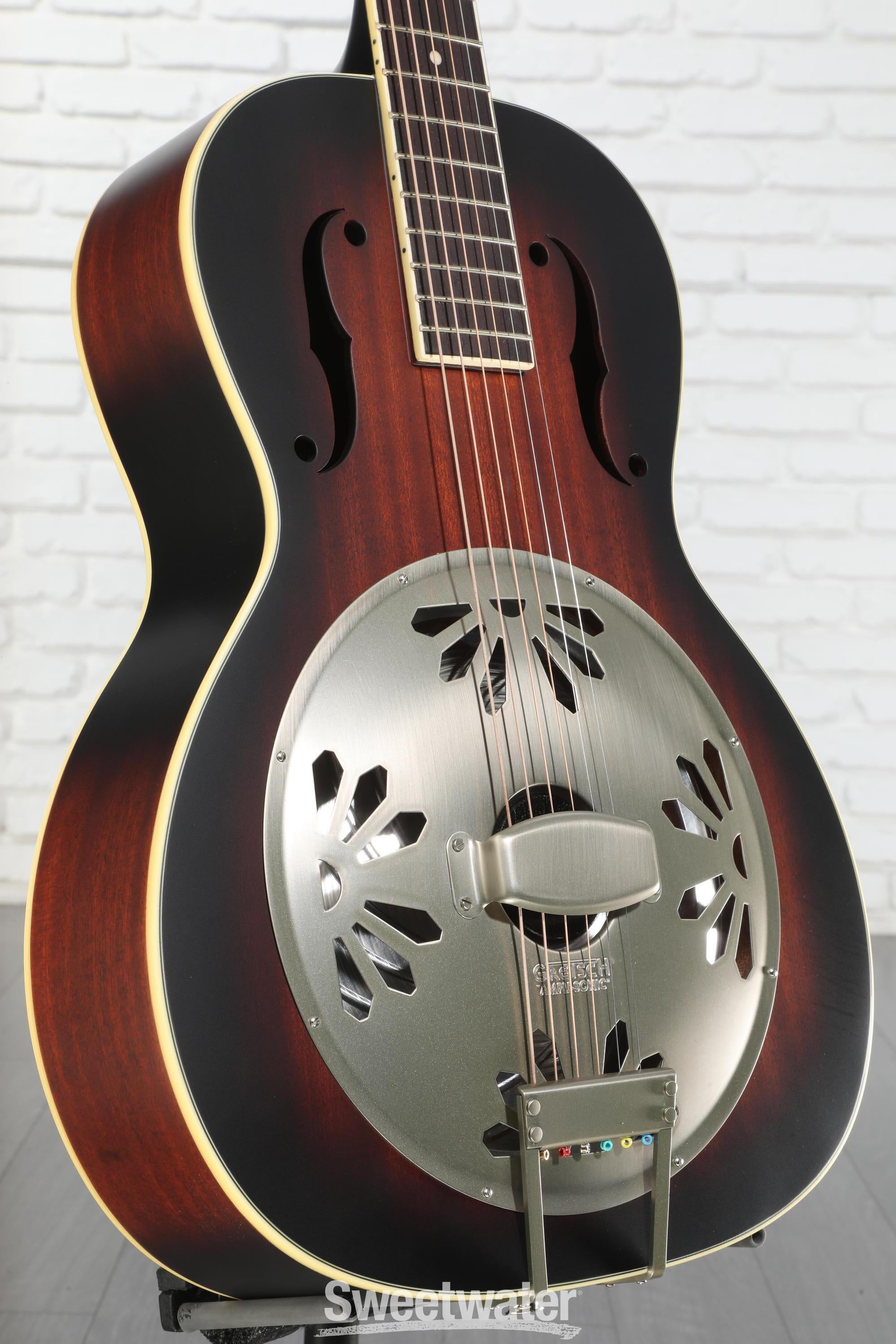 Gretsch G9241 Alligator Mahogany Round Neck Acoustic Electric