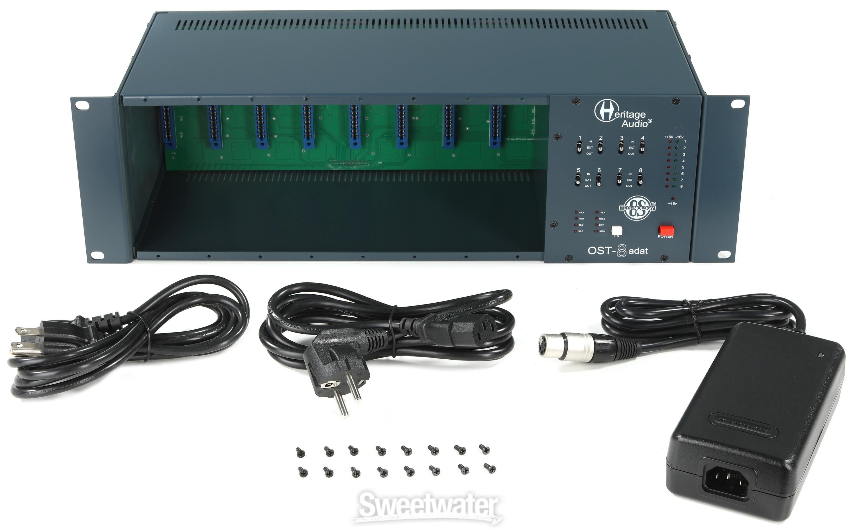 Heritage Audio OST-8 ADAT 8-slot 500 Series Enclosure Heritage Audio OST-8 ADAT 8-slot 500 Series Enclosure