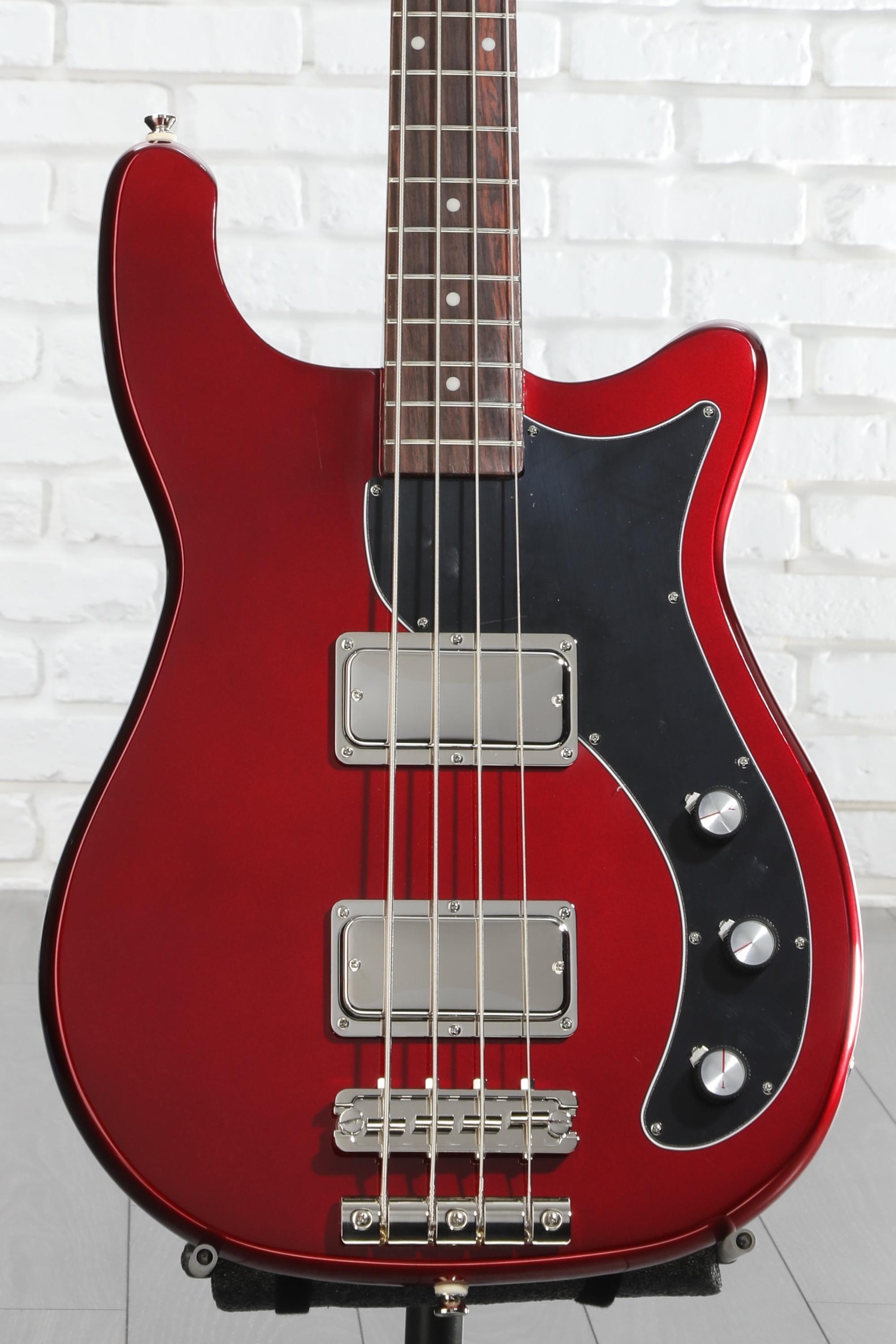 Epiphone Embassy Bass Guitar - Sparkling Burgundy | Sweetwater