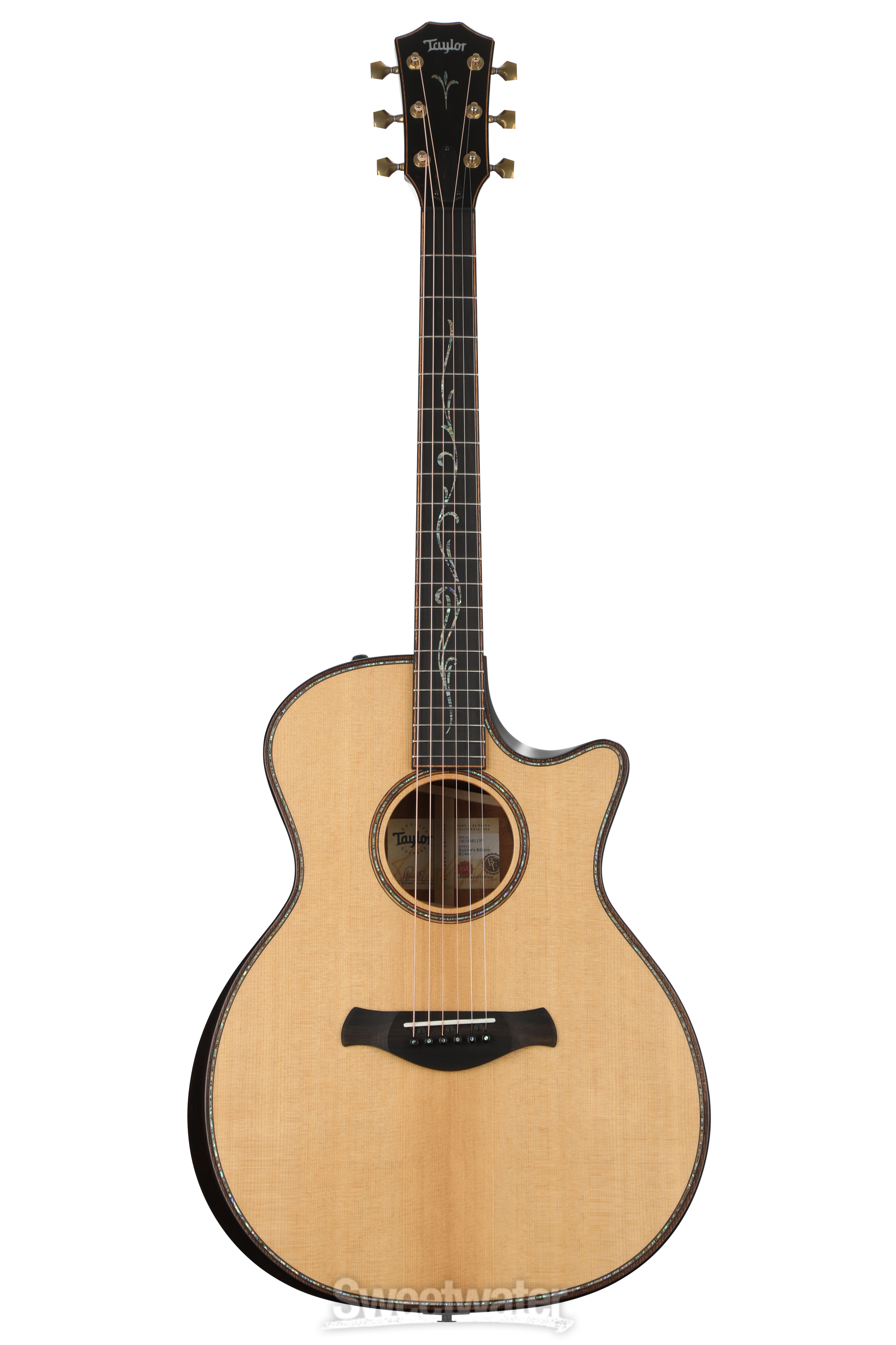 ギター Taylor 808e V-Class Amazon.com: Taylor 614ce Builder S Edition with V-Class Bracing