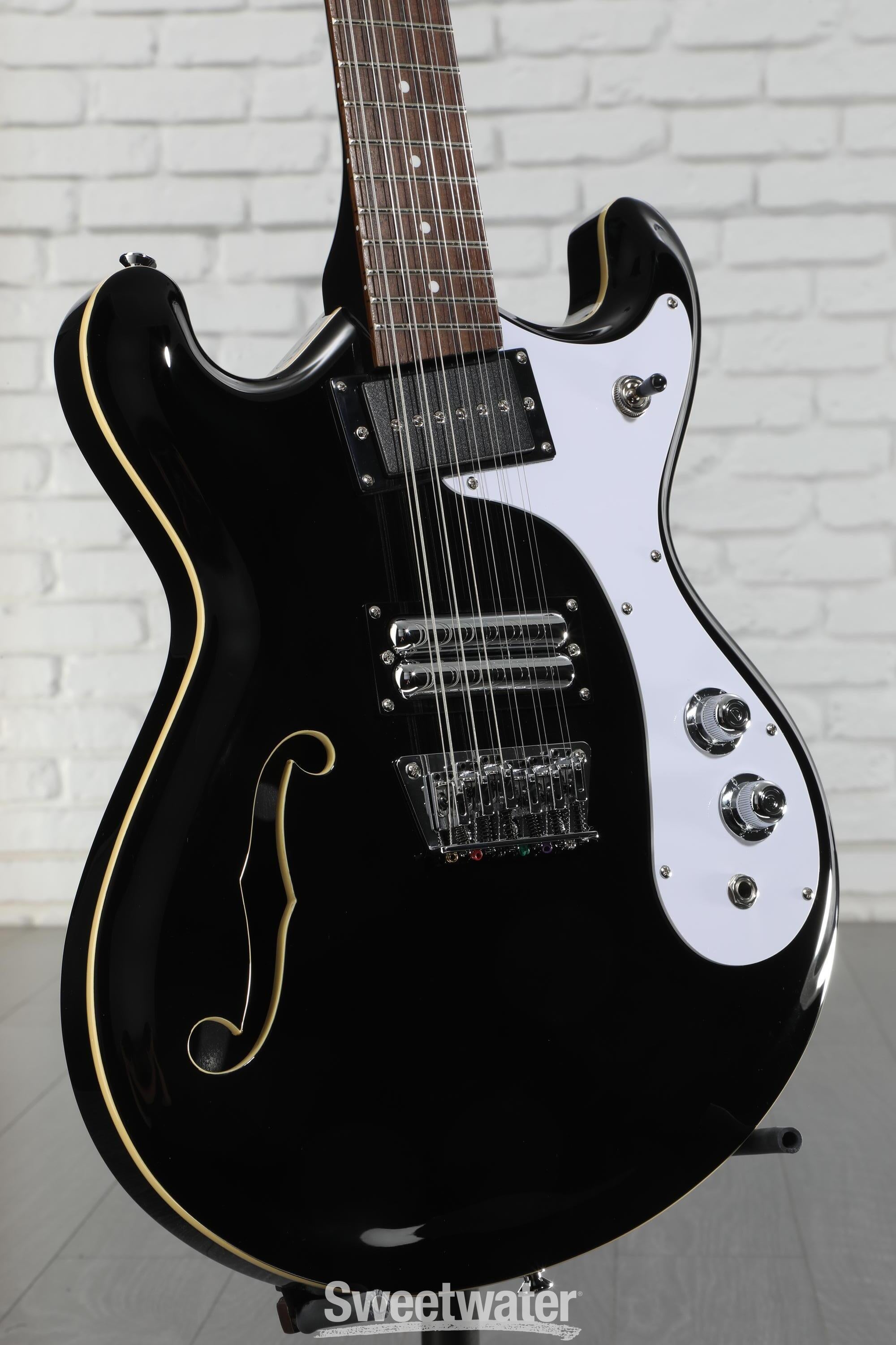 Dan Electro 12弦guitar　Black Amazon.com: Danelectro 12SDC 12-String Electric Guitar Black