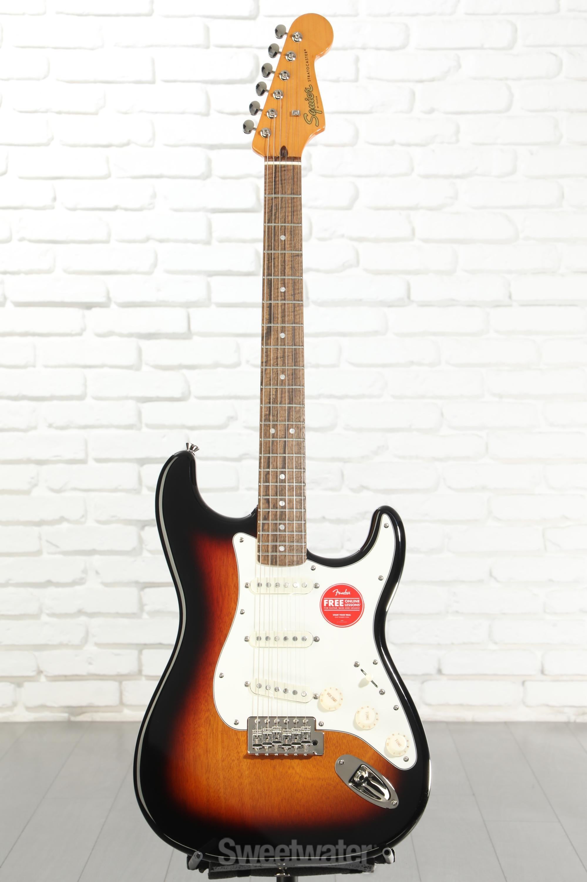 Squier Classic Vibe '60s Stratocaster - 3-Color Sunburst | Sweetwater