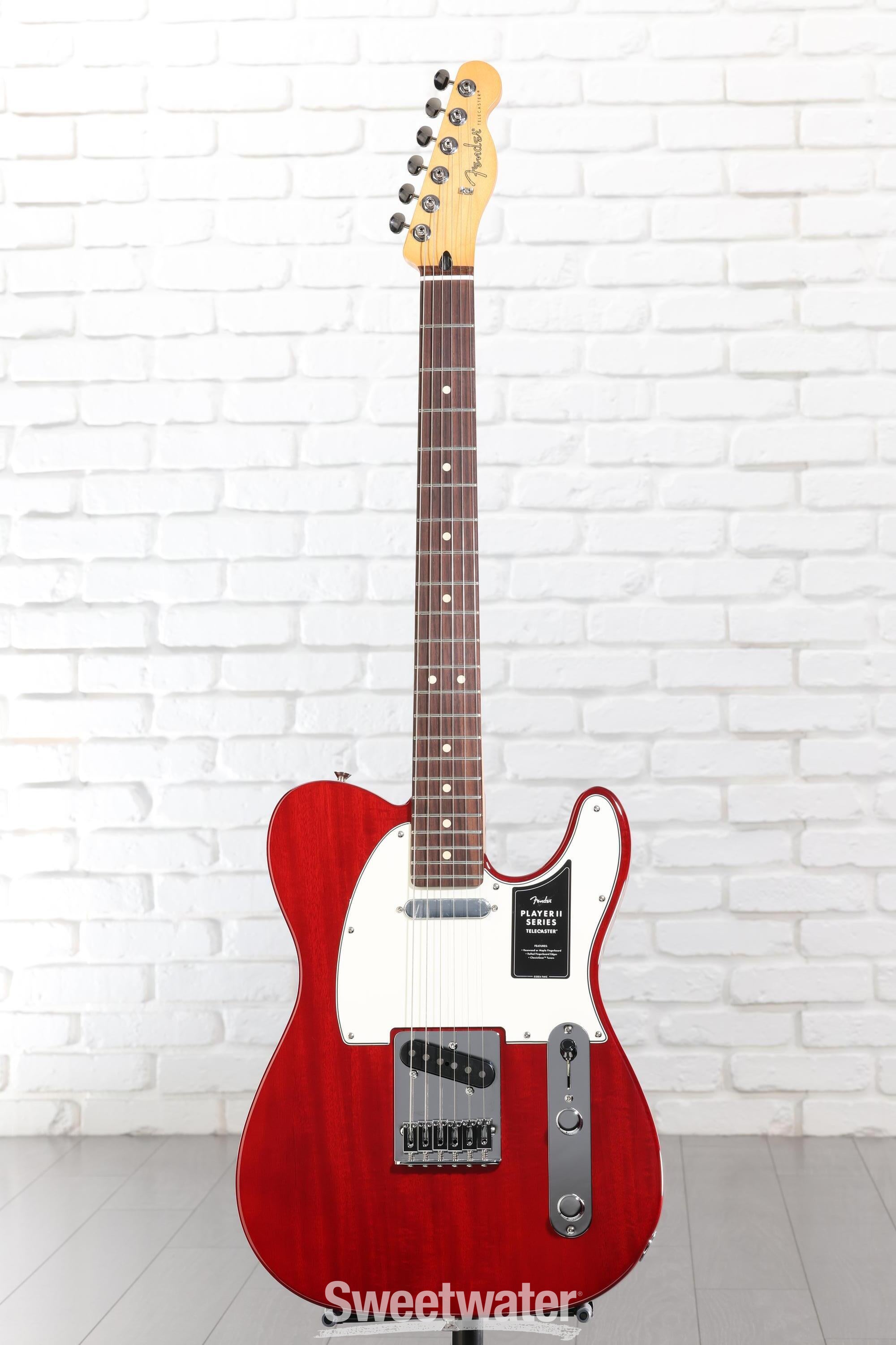 Fender Player II Telecaster Electric Guitar - Transparent Cherry